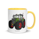 Fendt Yellow / 11 oz Fendt 942 Vario | Mug with Color Inside Quality Farmers Merch
