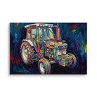 Ford 20″×30″ Ford 6810 2WD | Splash Art Canvas Canvas Quality Farmers Merch