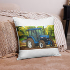 Ford 22″×22″ Ford 8340 Ploughing | Pillow Case Quality Farmers Merch
