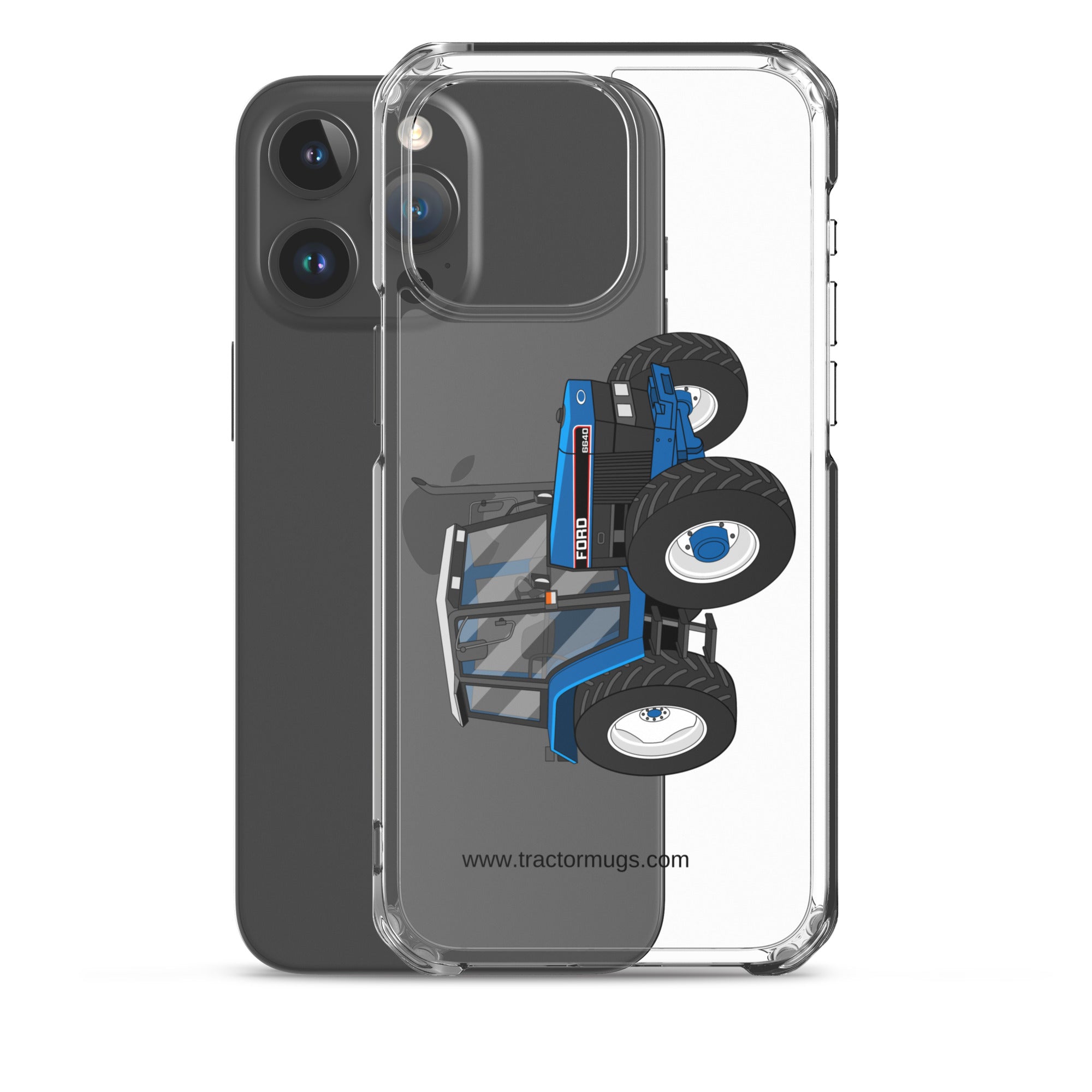 Ford Clear Case for iPhone® Ford 6640 SE 4WD  | Clear Case for iPhone® Quality Farmers Merch