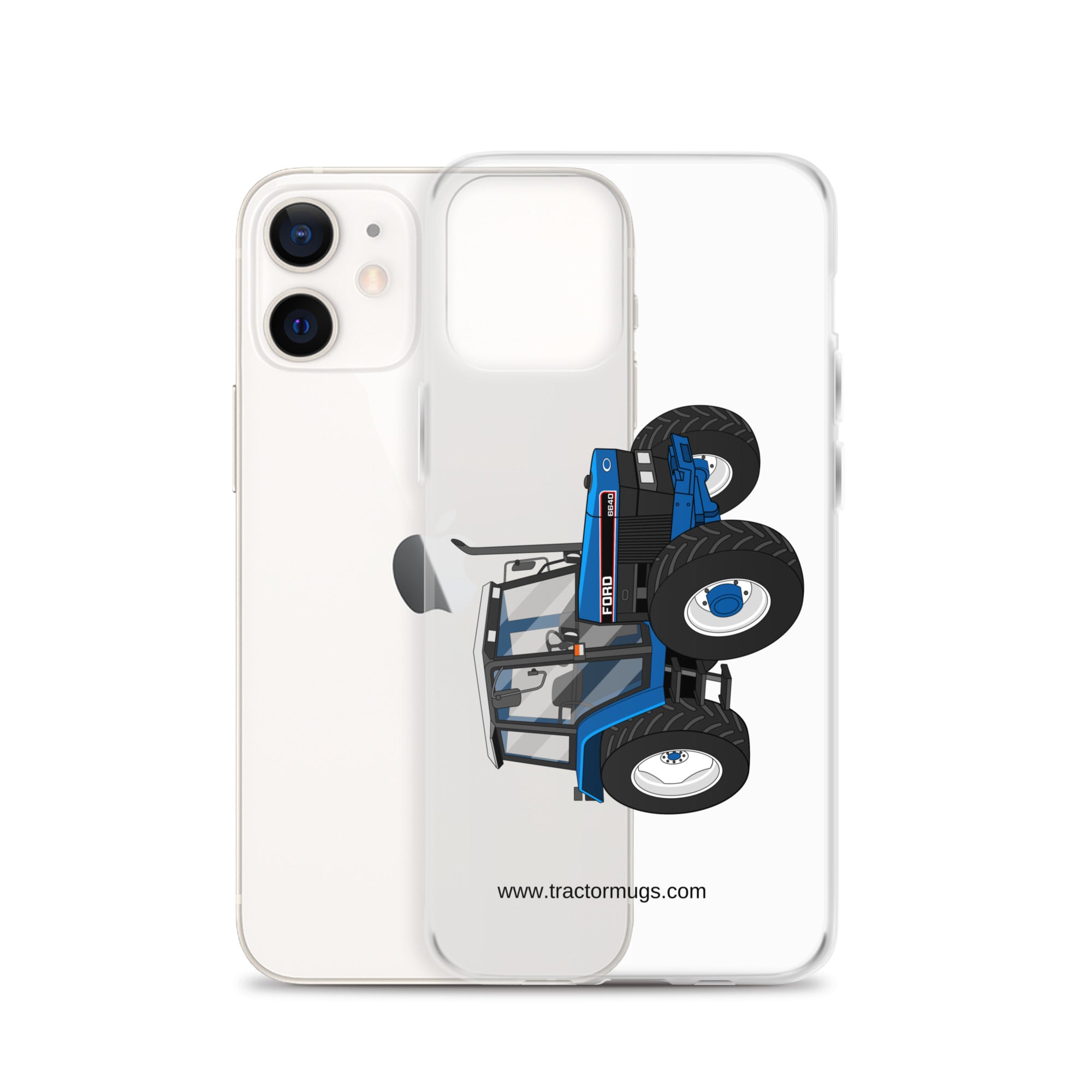 Ford Clear Case for iPhone® Ford 6640 SE 4WD  | Clear Case for iPhone® Quality Farmers Merch