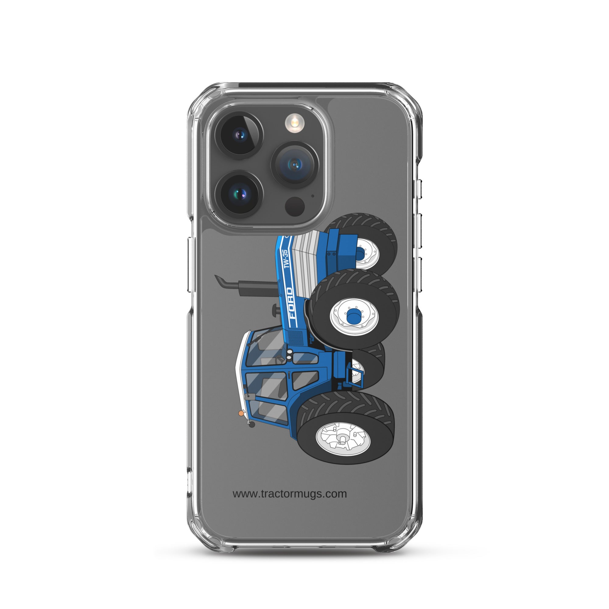 Ford Clear Case for iPhone® iPhone 15 Pro Ford TW 35  |  Clear Case for iPhone® Quality Farmers Merch