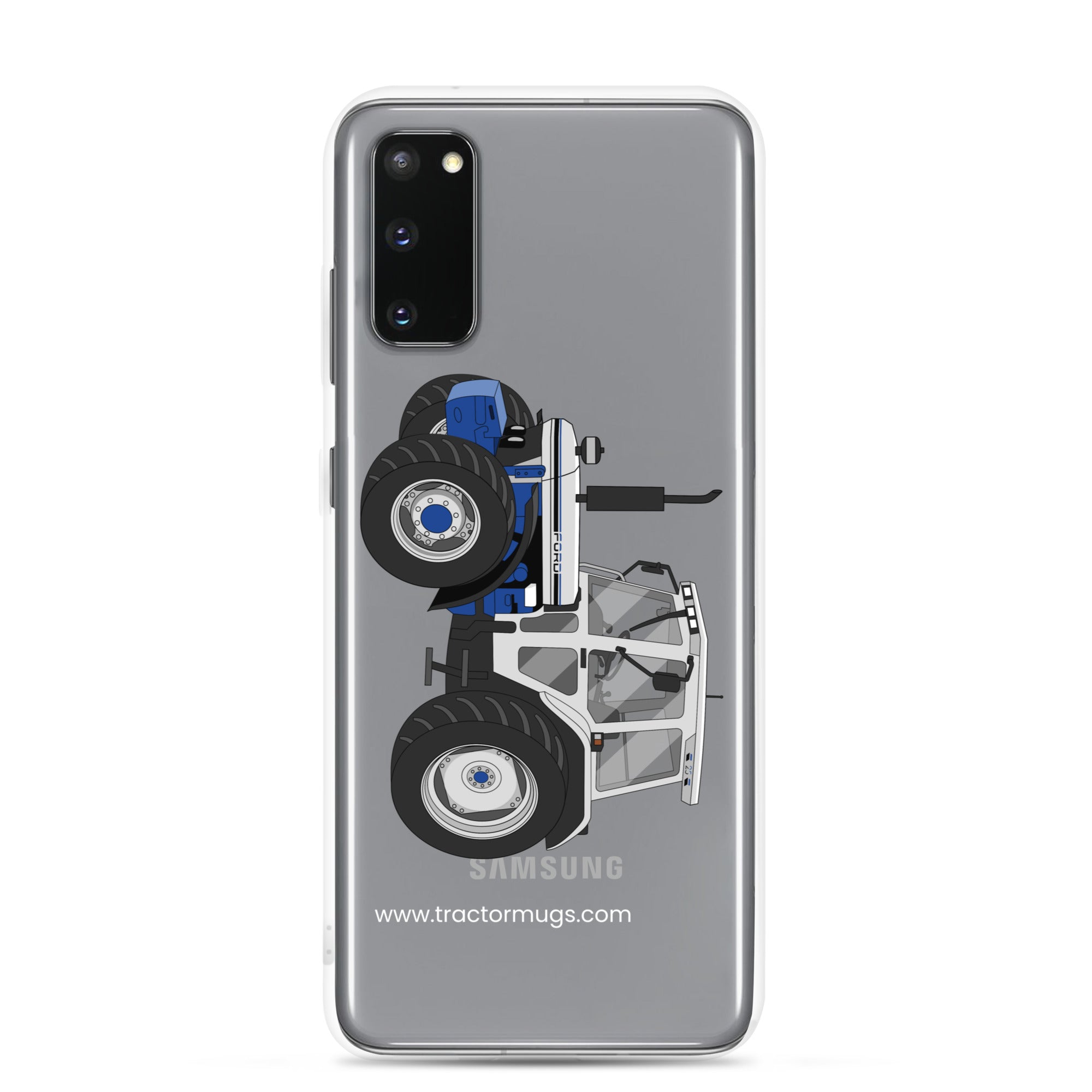 Ford Clear Case for Samsung® Samsung Galaxy S20 Ford 7810 Jubilee Edition SilverTractor | Clear Case for Samsung® Quality Farmers Merch