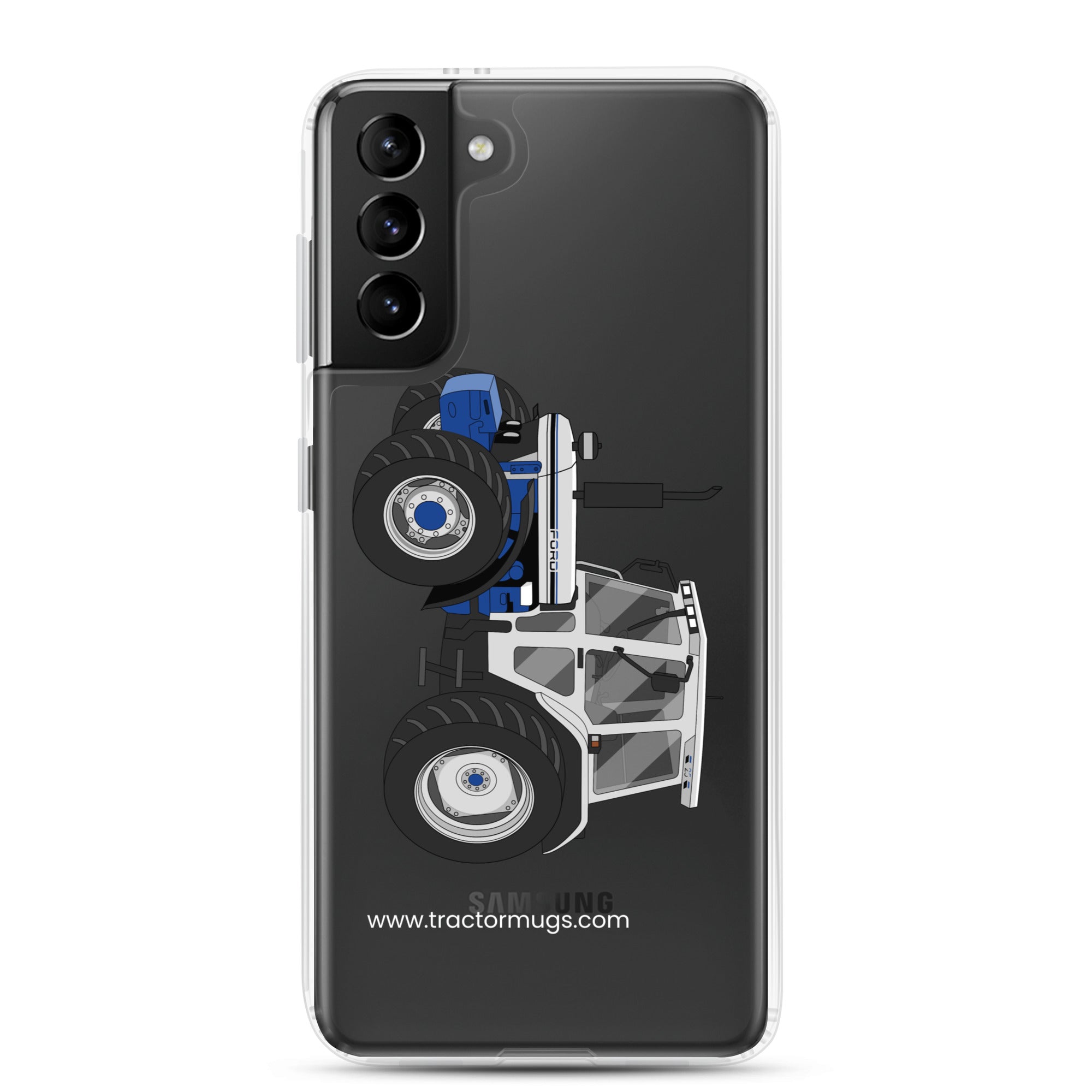 Ford Clear Case for Samsung® Samsung Galaxy S21 Plus Ford 7810 Jubilee Edition SilverTractor | Clear Case for Samsung® Quality Farmers Merch