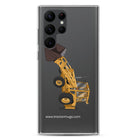 Ford Clear Case for Samsung® Samsung Galaxy S22 Ultra Ford 550 Backhoe | Clear Case for Samsung® Quality Farmers Merch