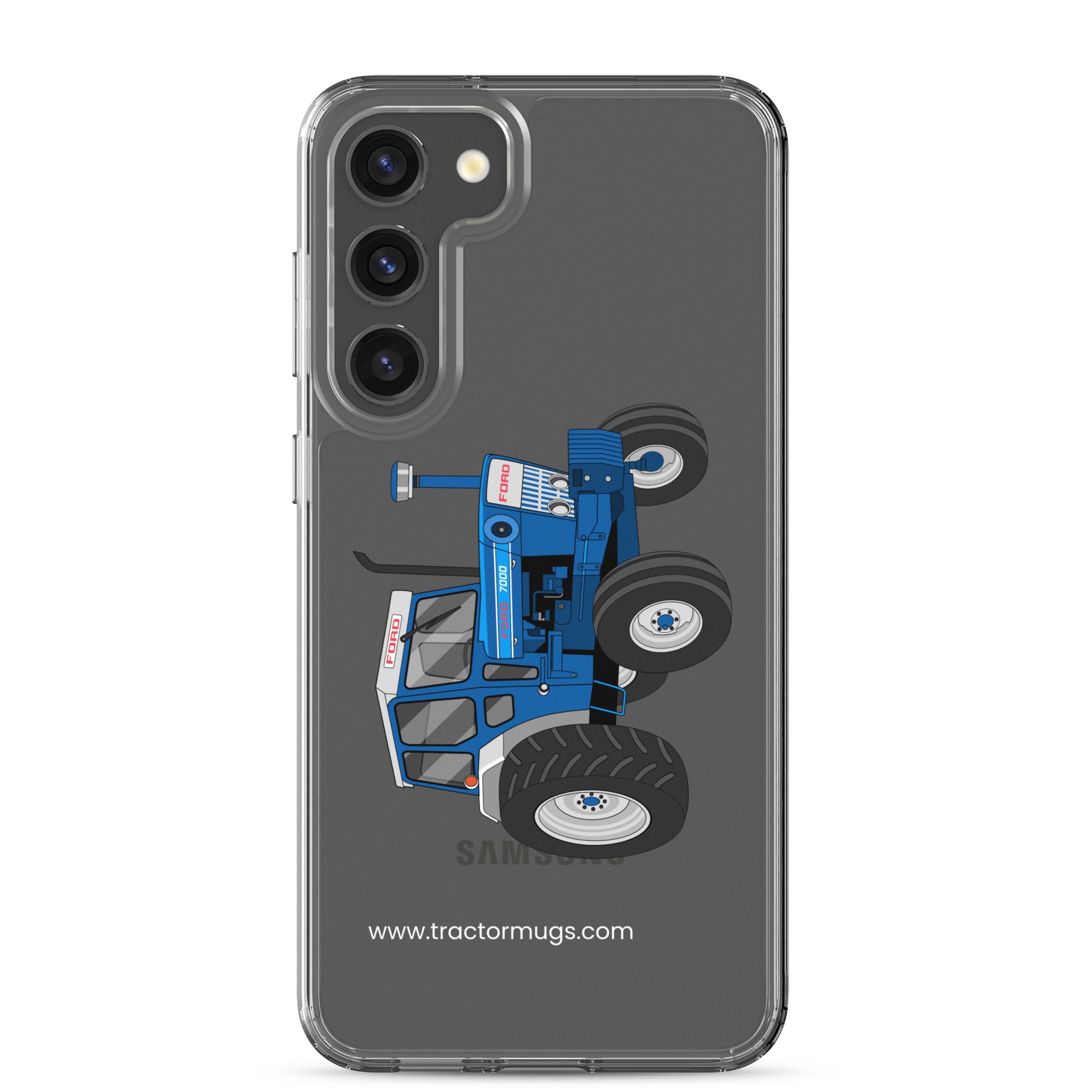 Ford Clear Case for Samsung® Samsung Galaxy S23 Plus Ford 7000 | Clear Case for Samsung® Quality Farmers Merch