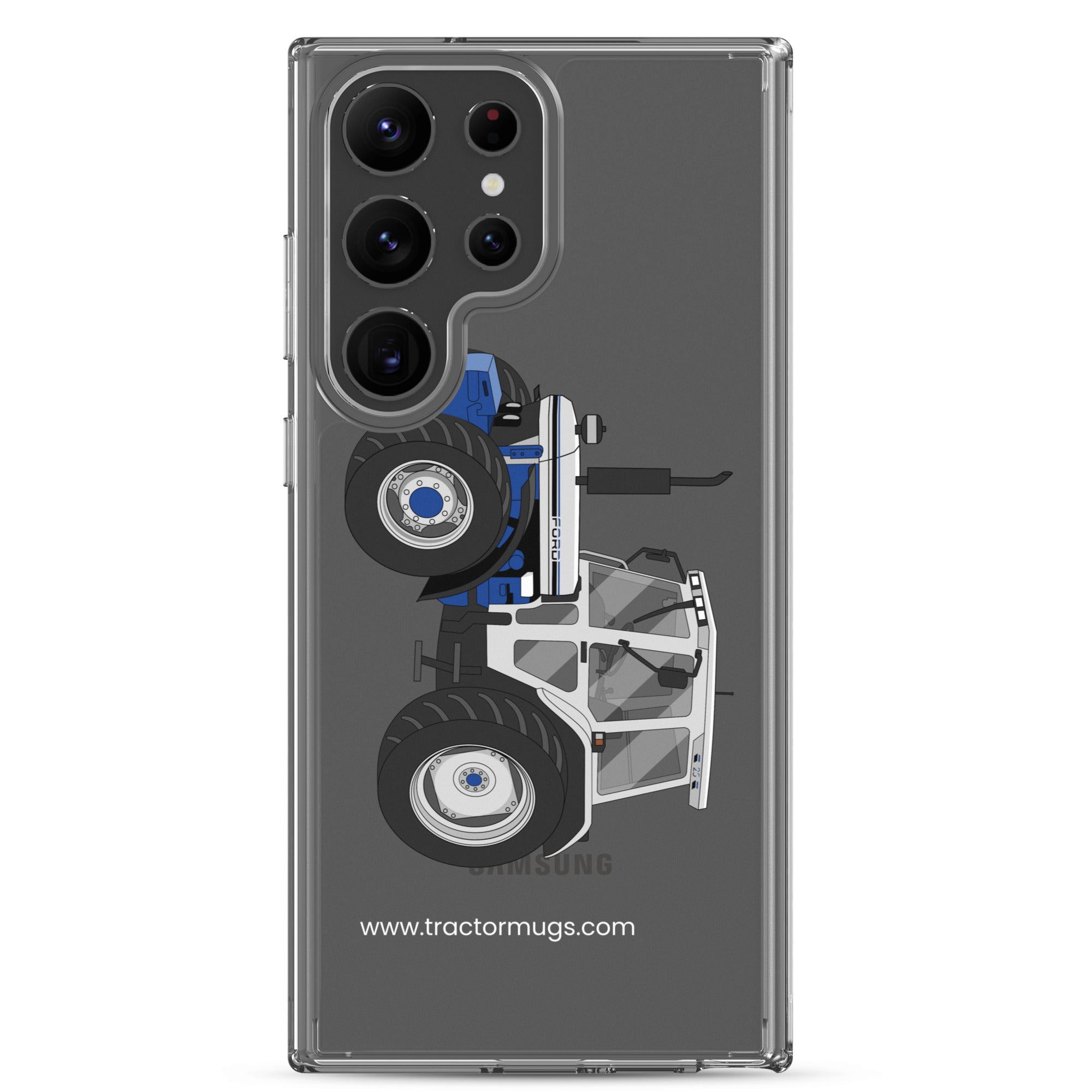 Ford Clear Case for Samsung® Samsung Galaxy S23 Ultra Ford 7810 Jubilee Edition SilverTractor | Clear Case for Samsung® Quality Farmers Merch