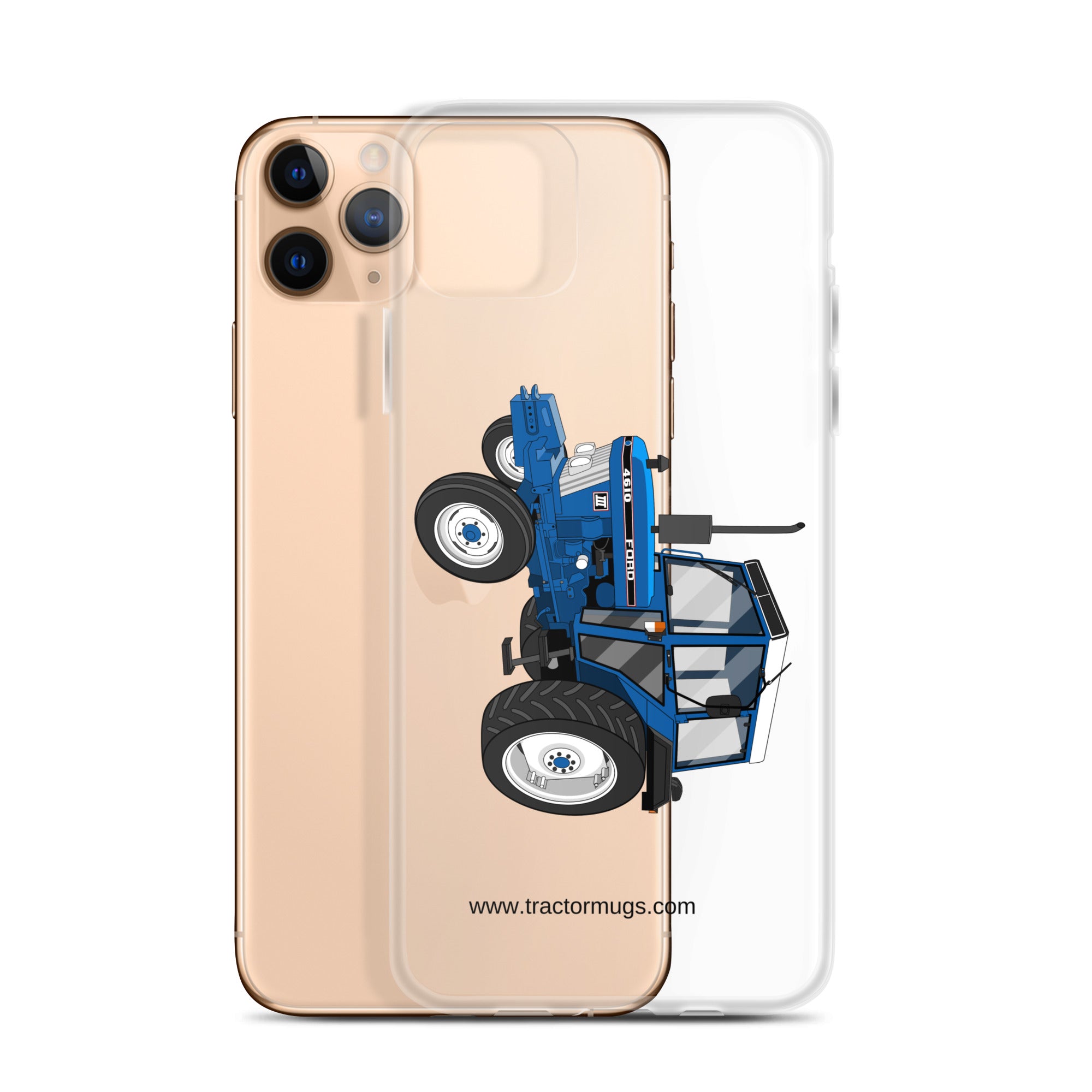 Ford Ford 4610 2WD | Clear Case for iPhone® Quality Farmers Merch