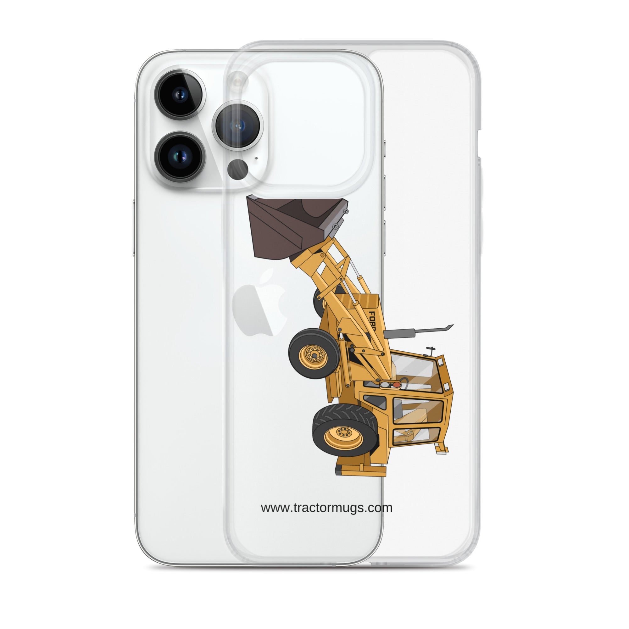 Ford Ford 550 Backhoe | Clear Case for iPhone® Quality Farmers Merch