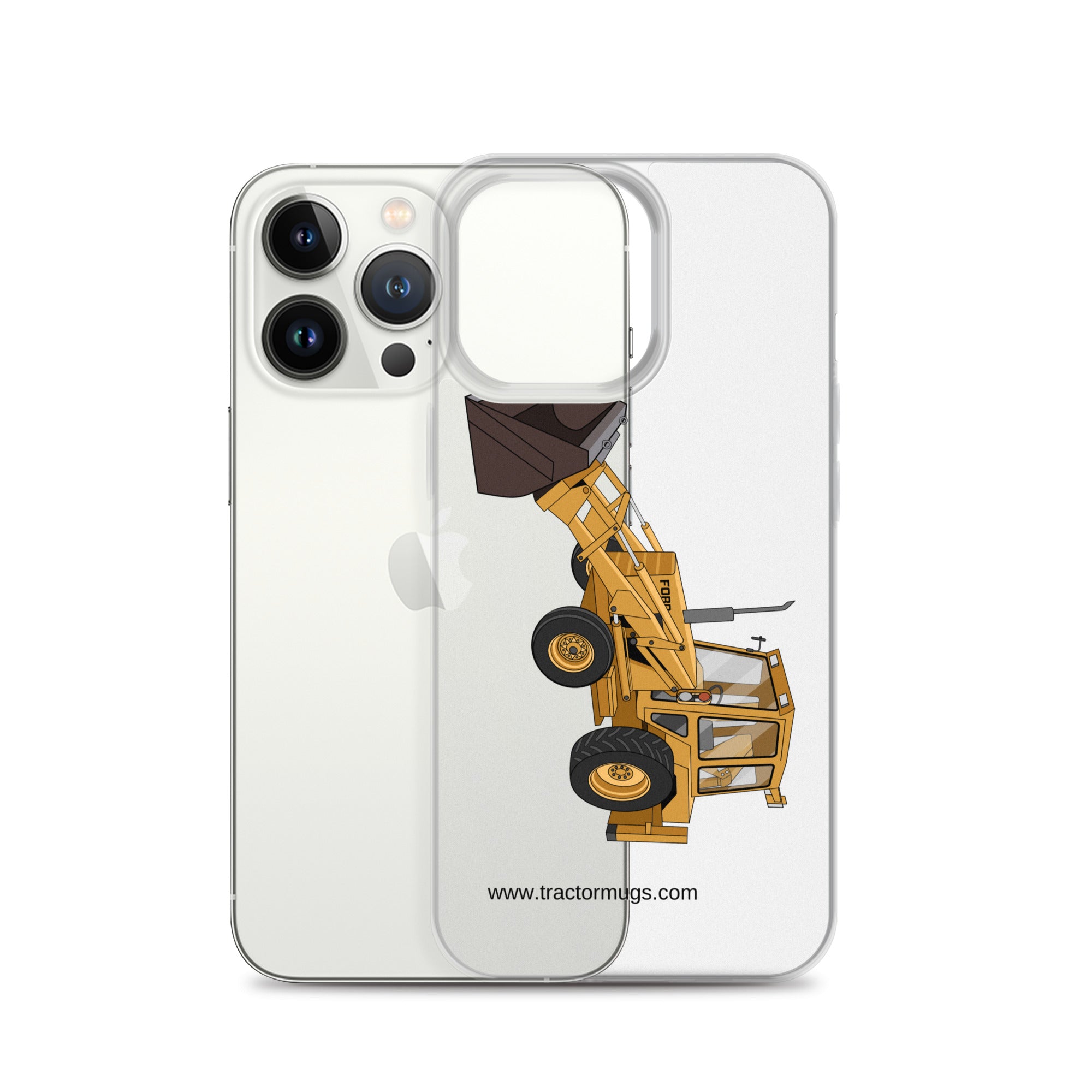 Ford Ford 550 Backhoe | Clear Case for iPhone® Quality Farmers Merch