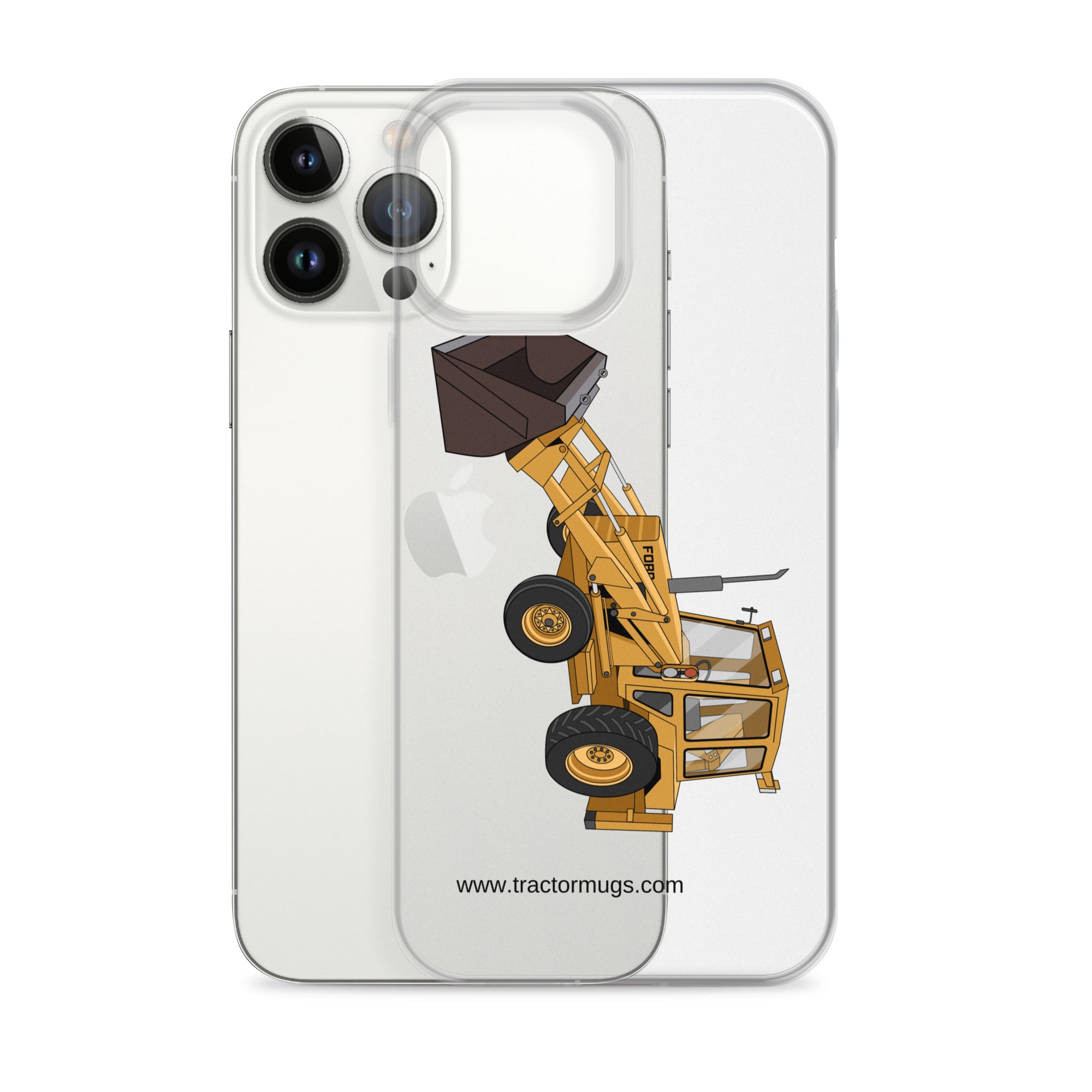 Ford Ford 550 Backhoe | Clear Case for iPhone® Quality Farmers Merch