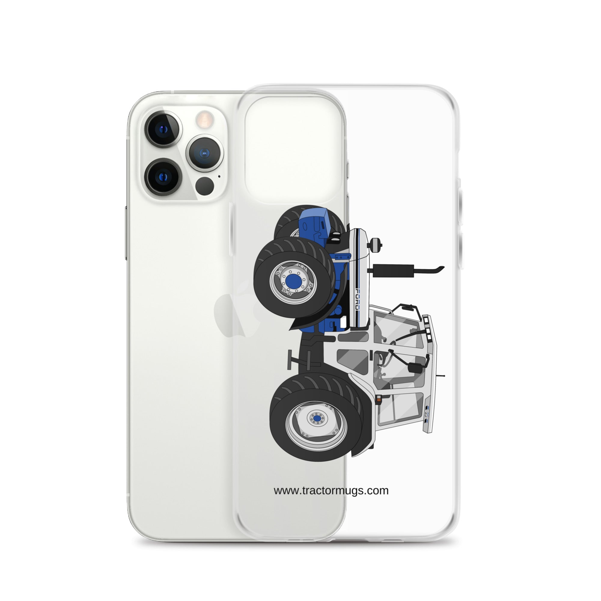 Ford Ford 7810 Jubilee Edition SilverTractor | Clear Case for iPhone® Quality Farmers Merch