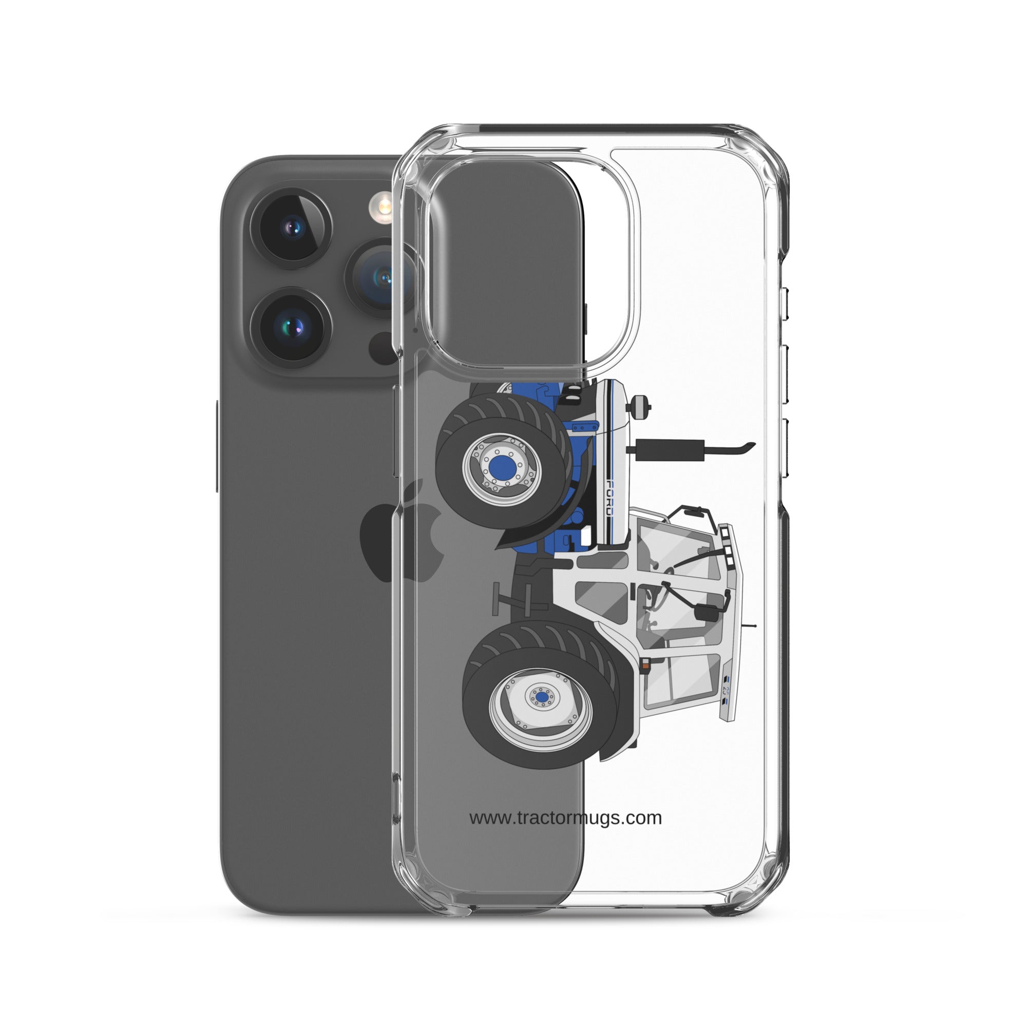 Ford Ford 7810 Jubilee Edition SilverTractor | Clear Case for iPhone® Quality Farmers Merch