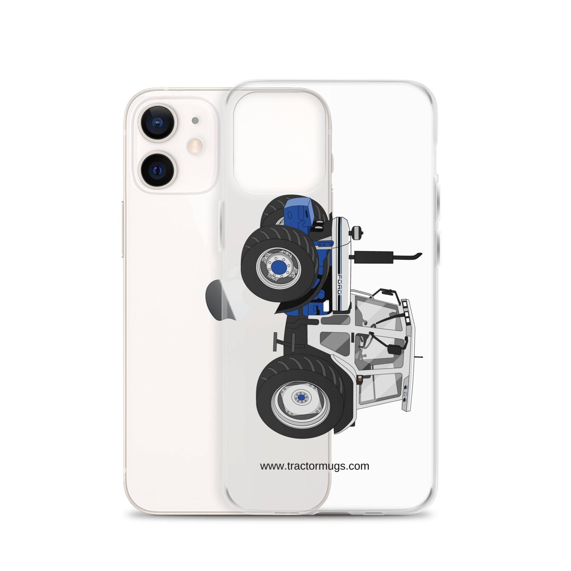 Ford Ford 7810 Jubilee Edition SilverTractor | Clear Case for iPhone® Quality Farmers Merch