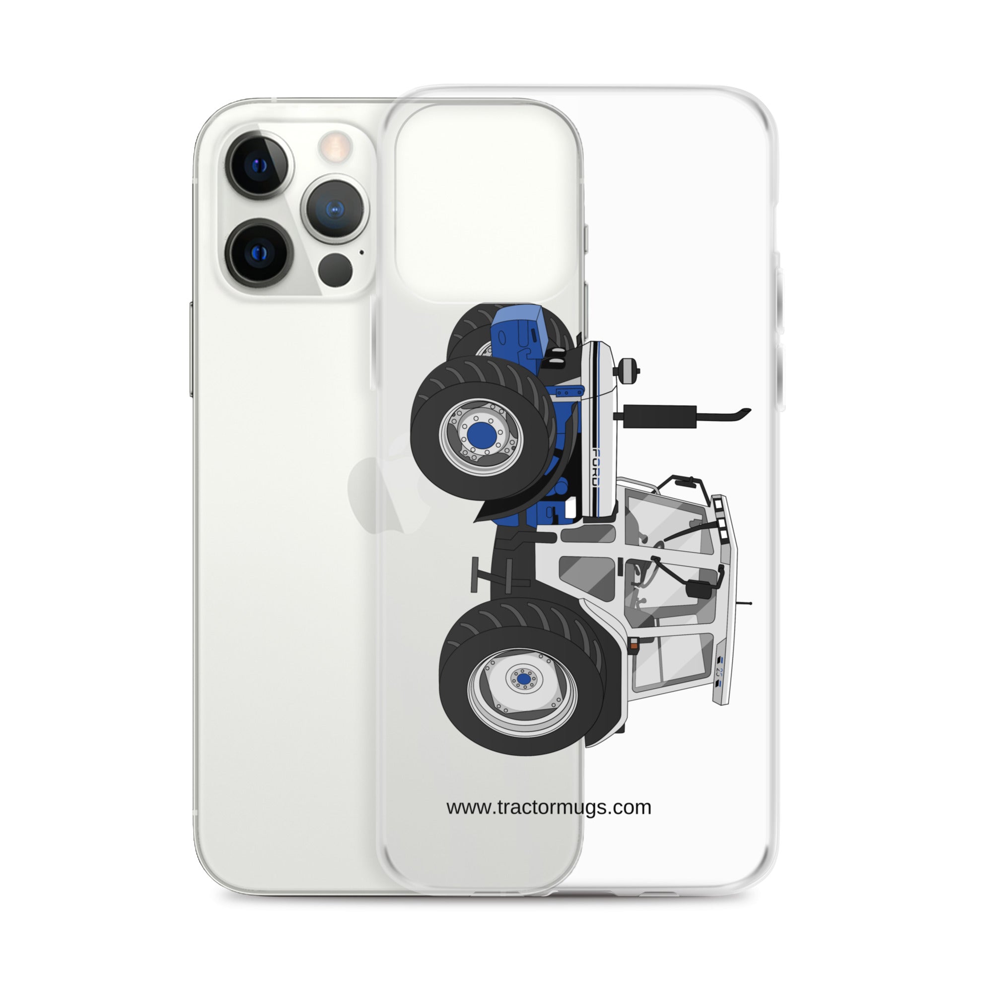 Ford Ford 7810 Jubilee Edition SilverTractor | Clear Case for iPhone® Quality Farmers Merch