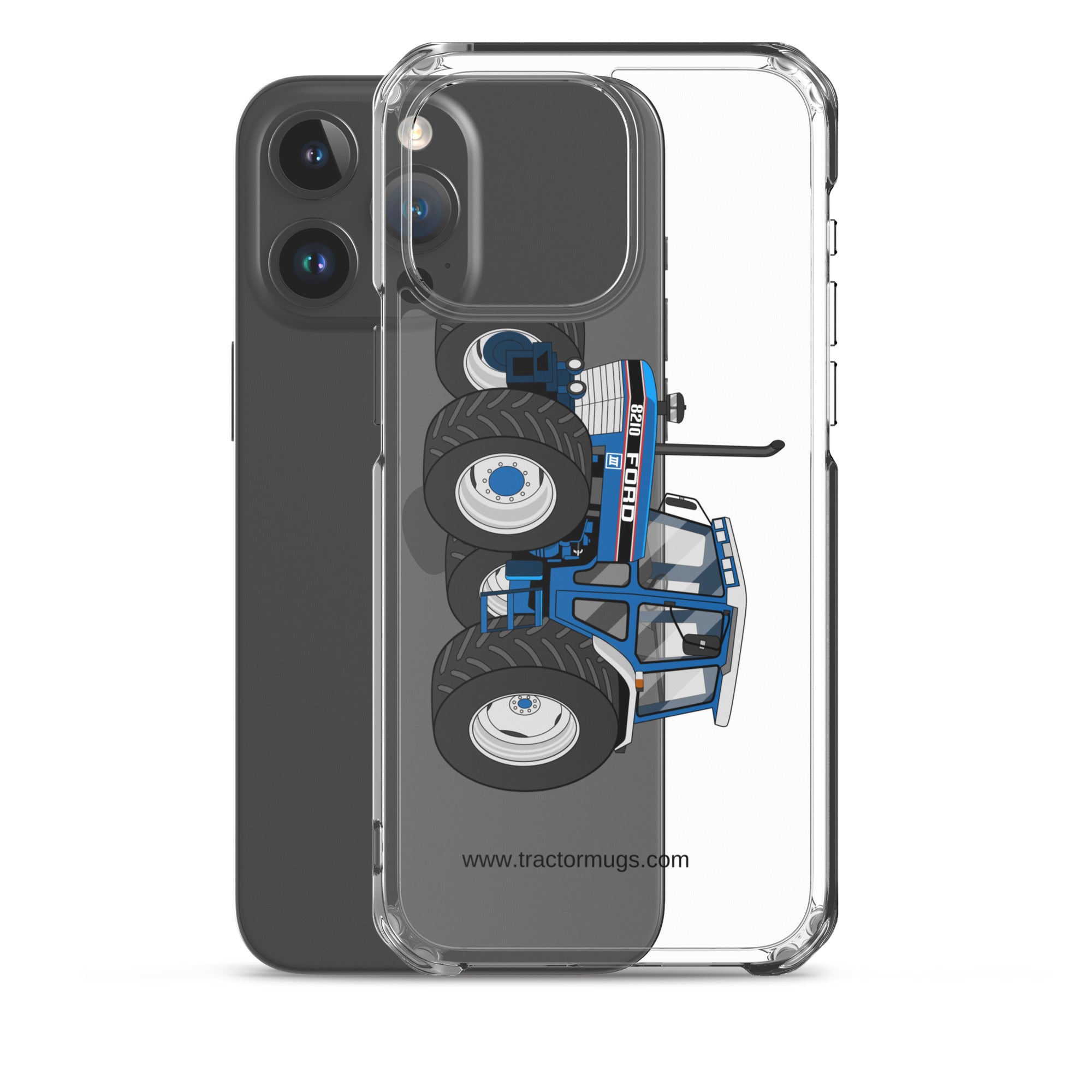 Ford Ford 8210 4WD | Clear Case for iPhone® Quality Farmers Merch