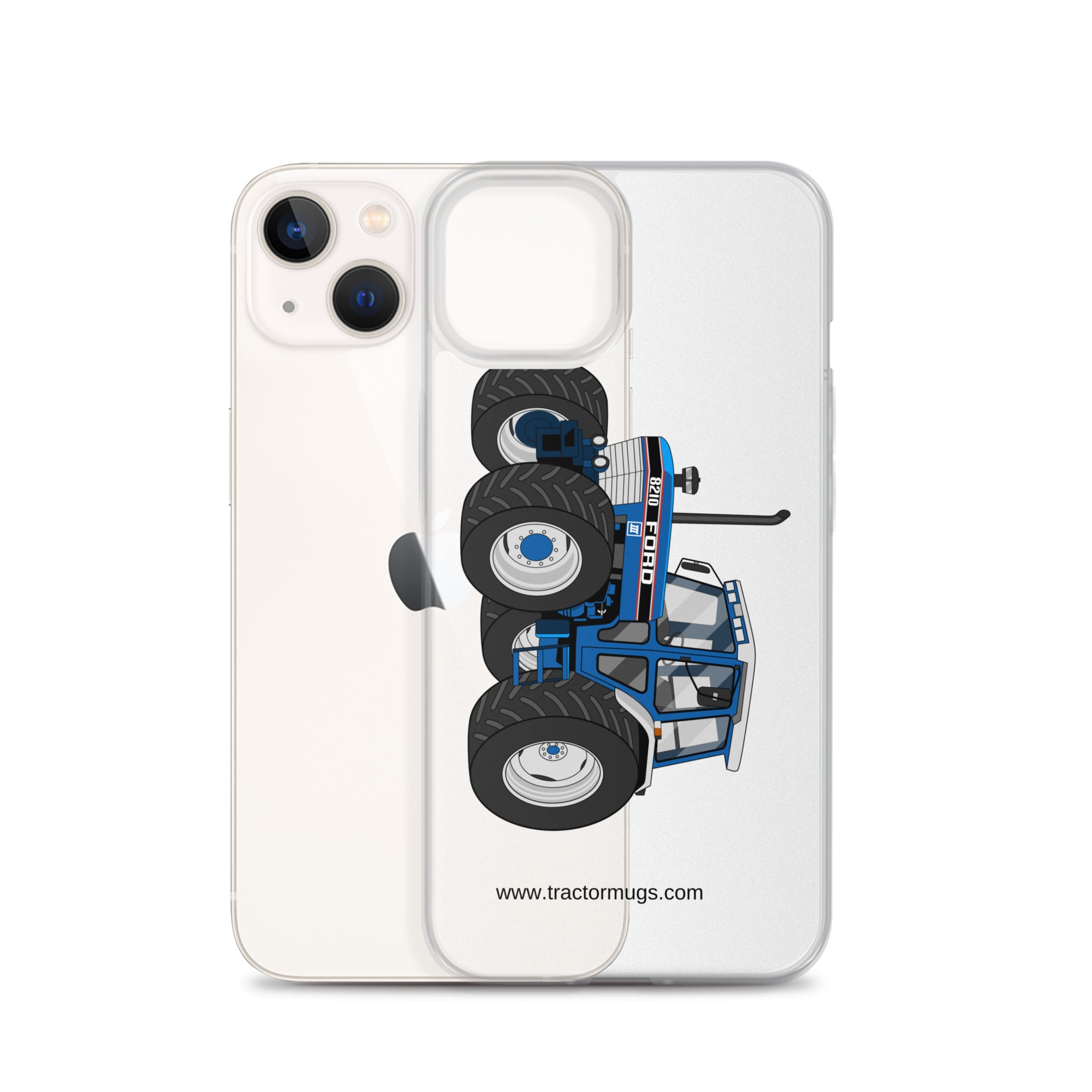 Ford Ford 8210 4WD | Clear Case for iPhone® Quality Farmers Merch