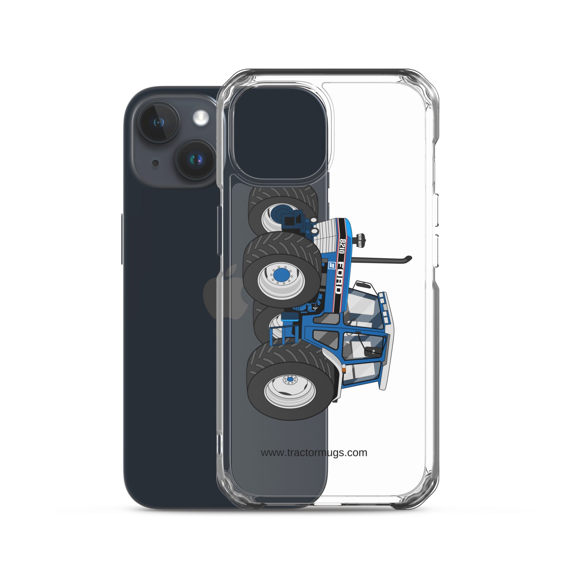 Ford Ford 8210 4WD | Clear Case for iPhone® Quality Farmers Merch