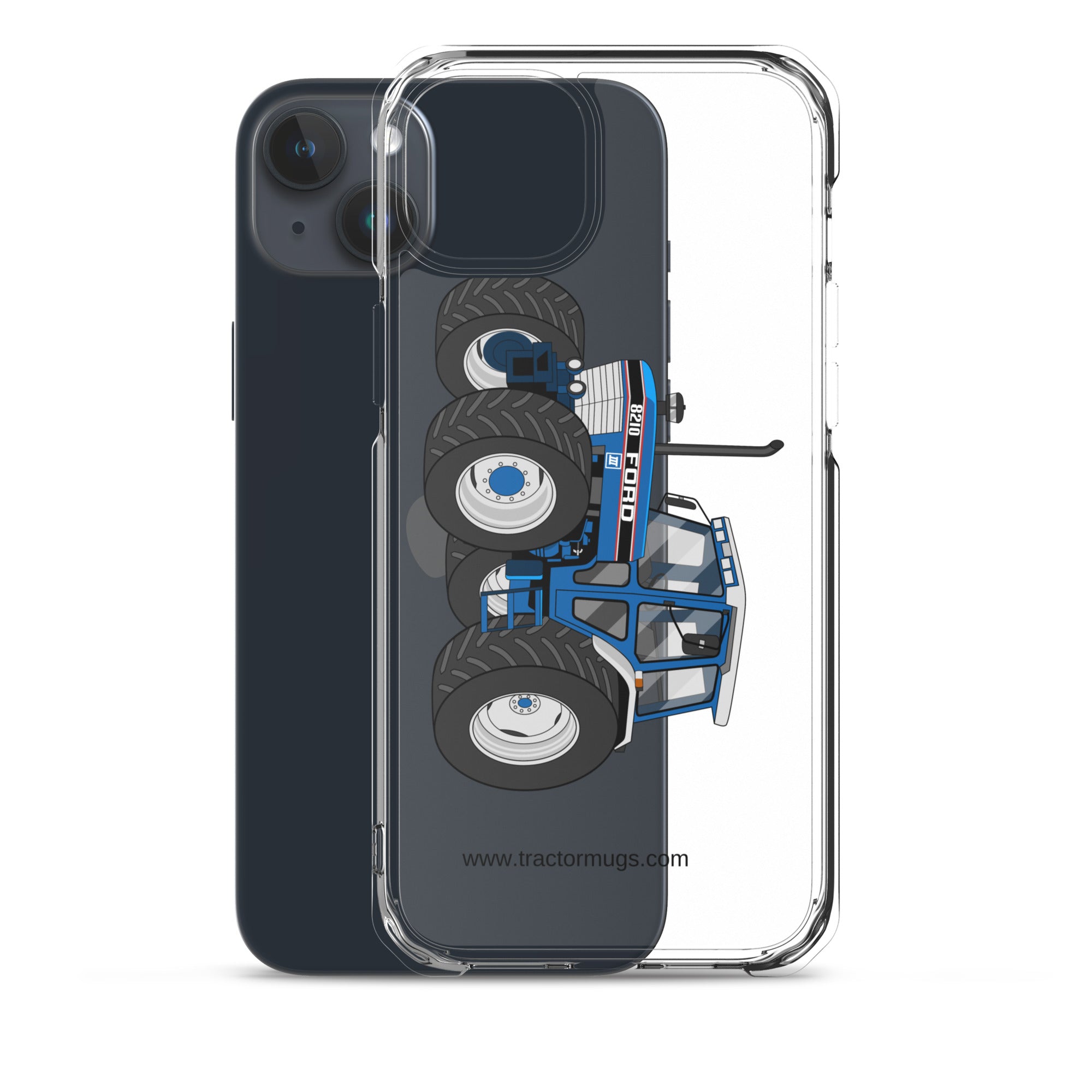 Ford Ford 8210 4WD | Clear Case for iPhone® Quality Farmers Merch