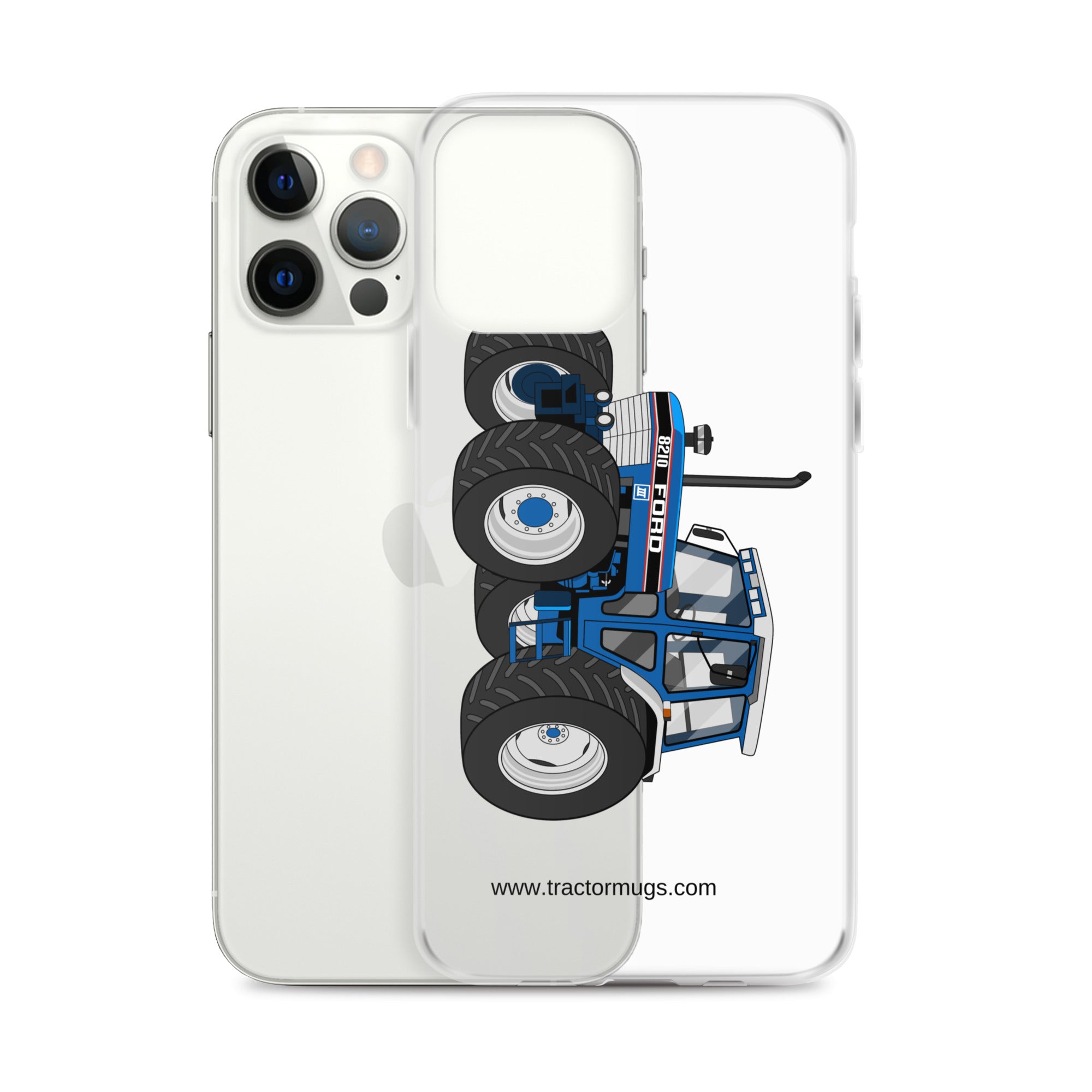 Ford Ford 8210 4WD | Clear Case for iPhone® Quality Farmers Merch