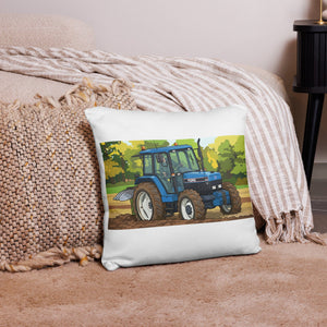 Ford Ford 8340 Ploughing | Pillow Case Quality Farmers Merch