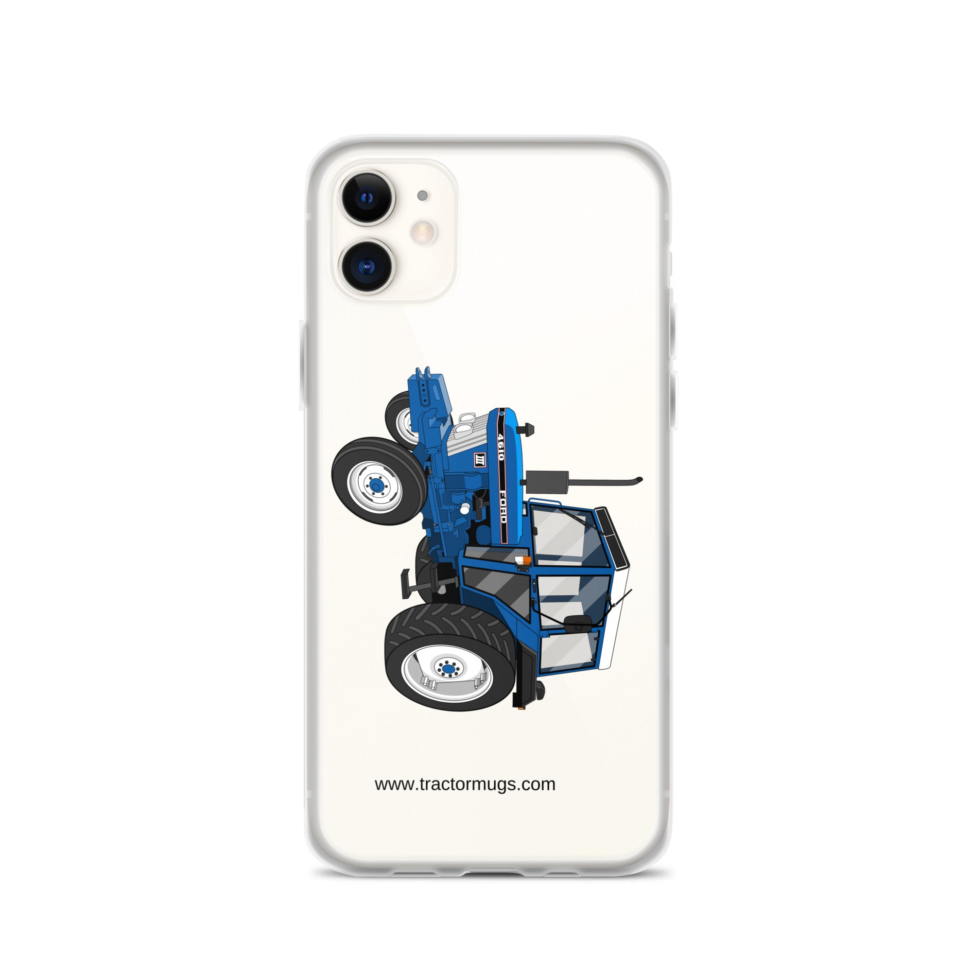 Ford iPhone 11 Ford 4610 2WD | Clear Case for iPhone® Quality Farmers Merch