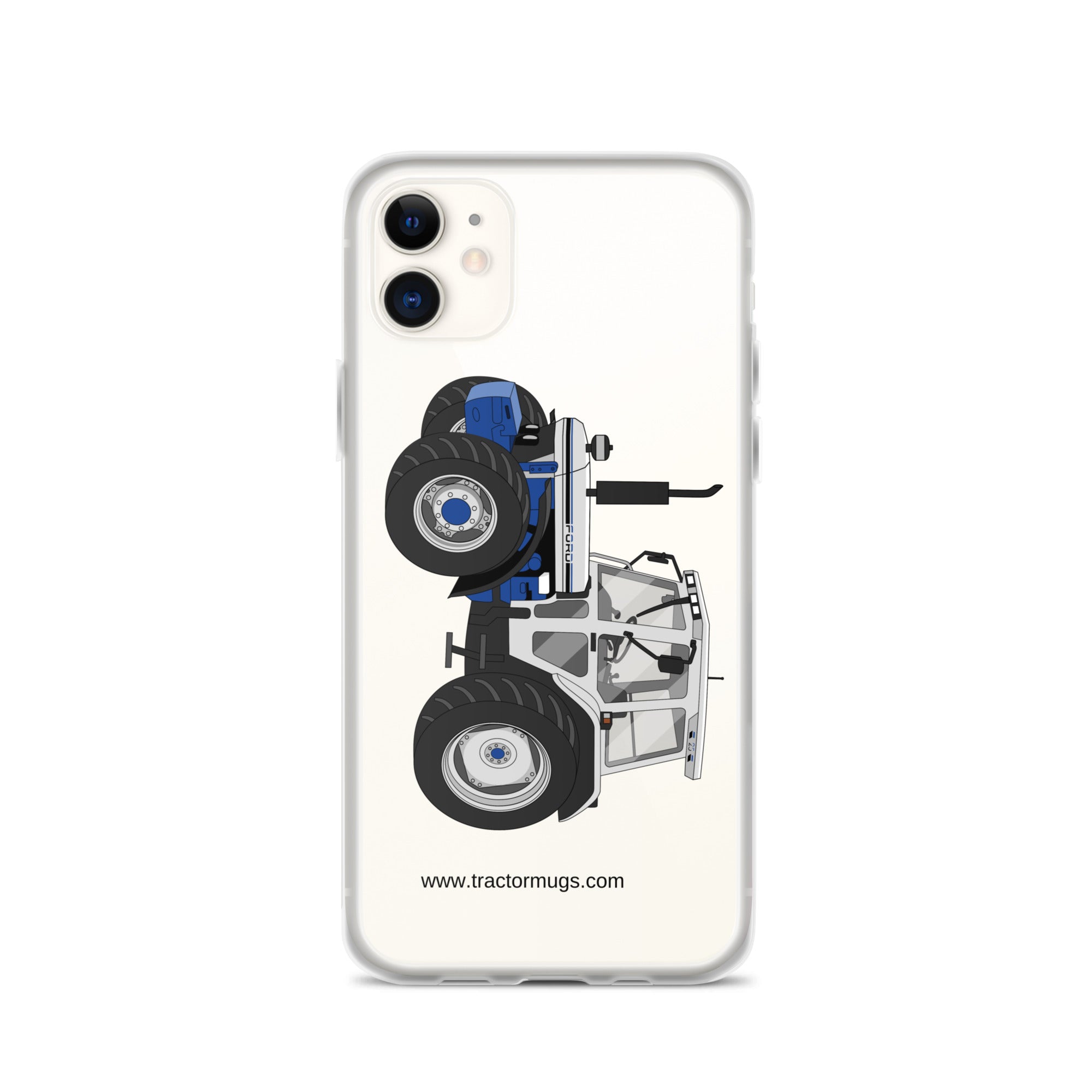 Ford iPhone 11 Ford 7810 Jubilee Edition SilverTractor | Clear Case for iPhone® Quality Farmers Merch