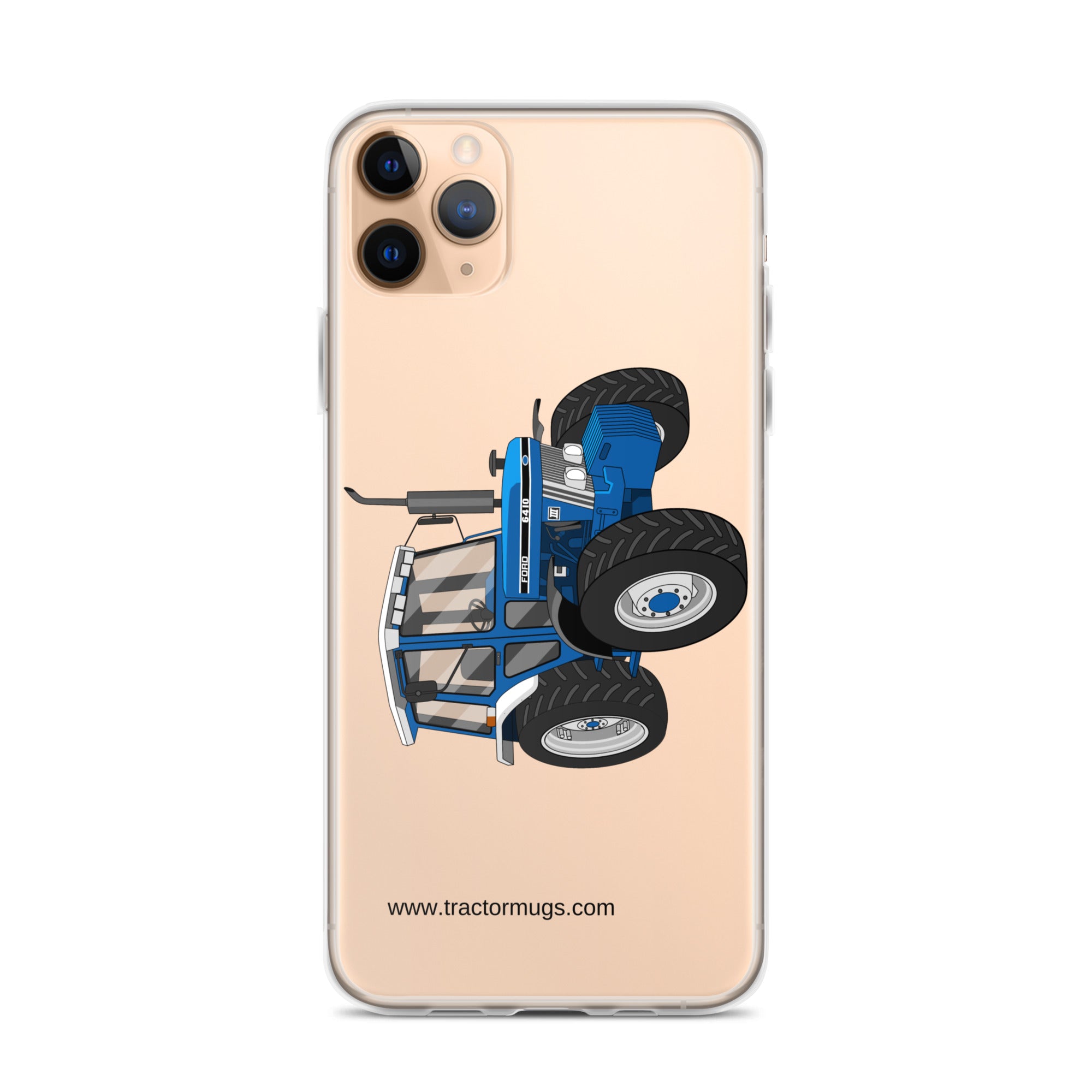 Ford iPhone 11 Pro Max Ford 6410 4WD | Clear Case for iPhone® Quality Farmers Merch