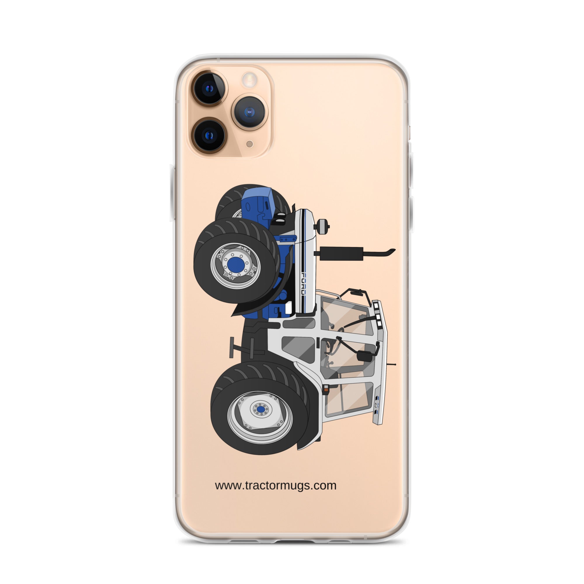 Ford iPhone 11 Pro Max Ford 7810 Jubilee Edition SilverTractor | Clear Case for iPhone® Quality Farmers Merch