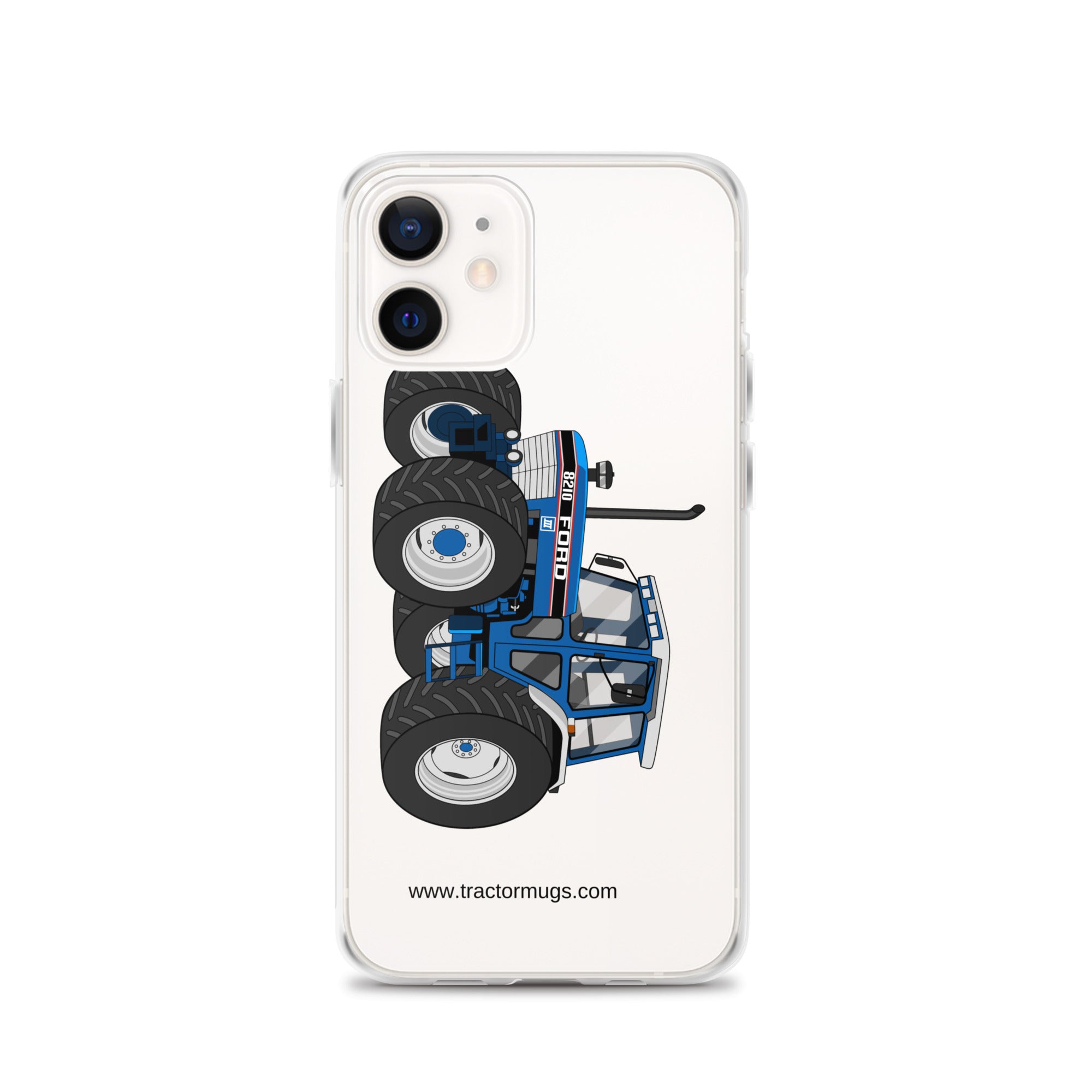 Ford iPhone 12 Ford 8210 4WD | Clear Case for iPhone® Quality Farmers Merch