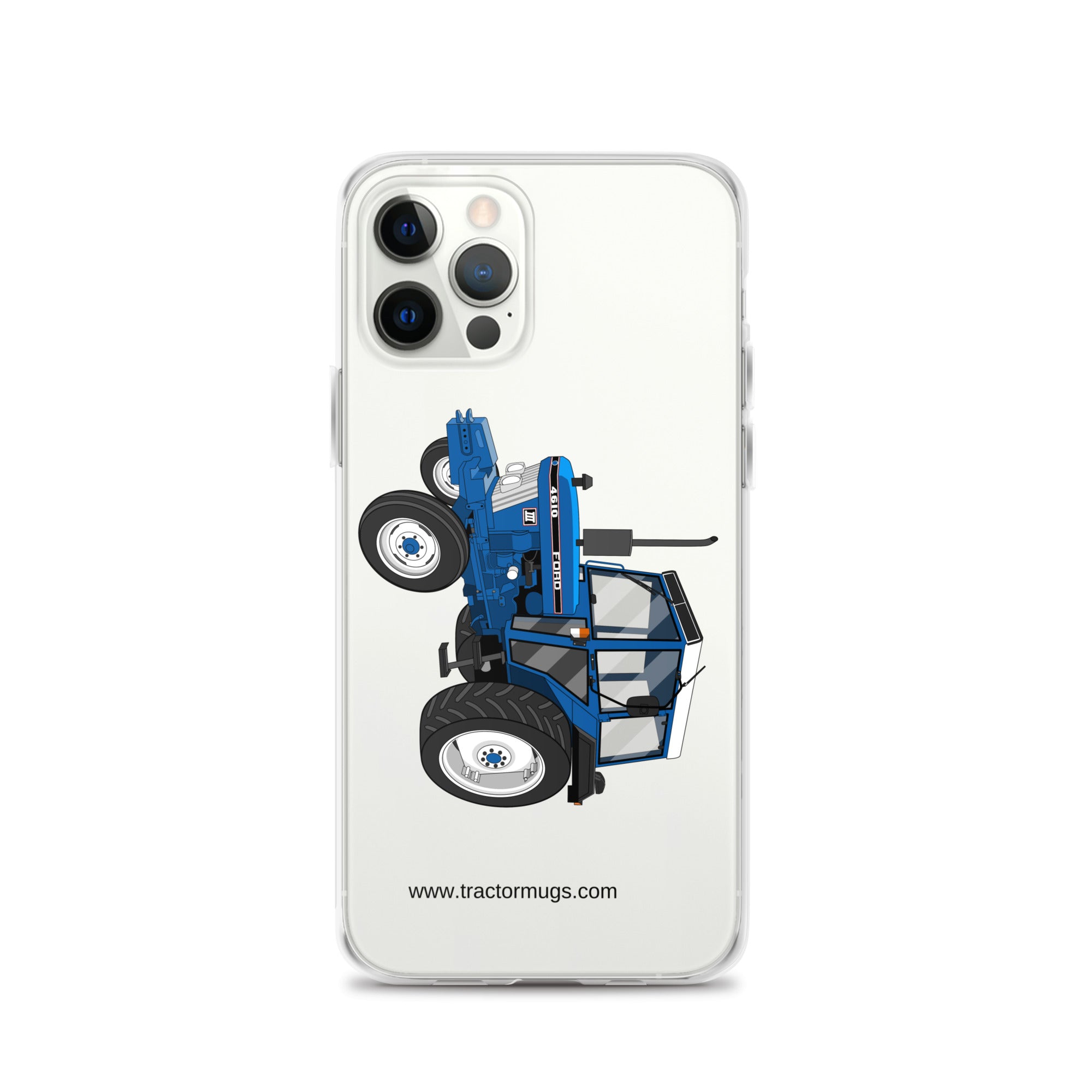 Ford iPhone 12 Pro Ford 4610 2WD | Clear Case for iPhone® Quality Farmers Merch