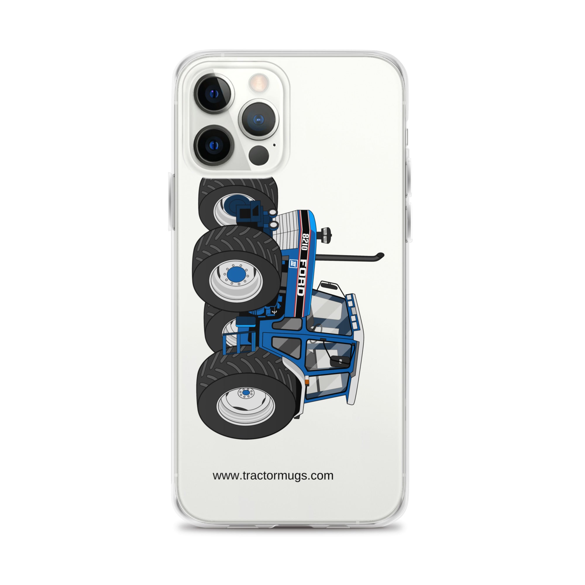 Ford iPhone 12 Pro Max Ford 8210 4WD | Clear Case for iPhone® Quality Farmers Merch