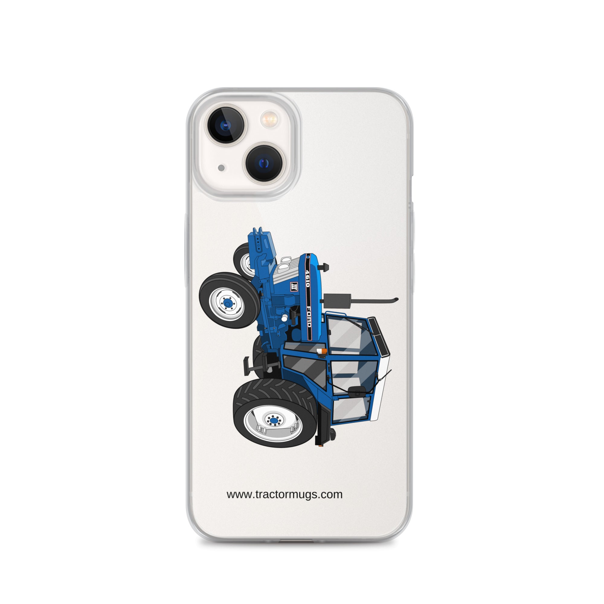 Ford iPhone 13 Ford 4610 2WD | Clear Case for iPhone® Quality Farmers Merch