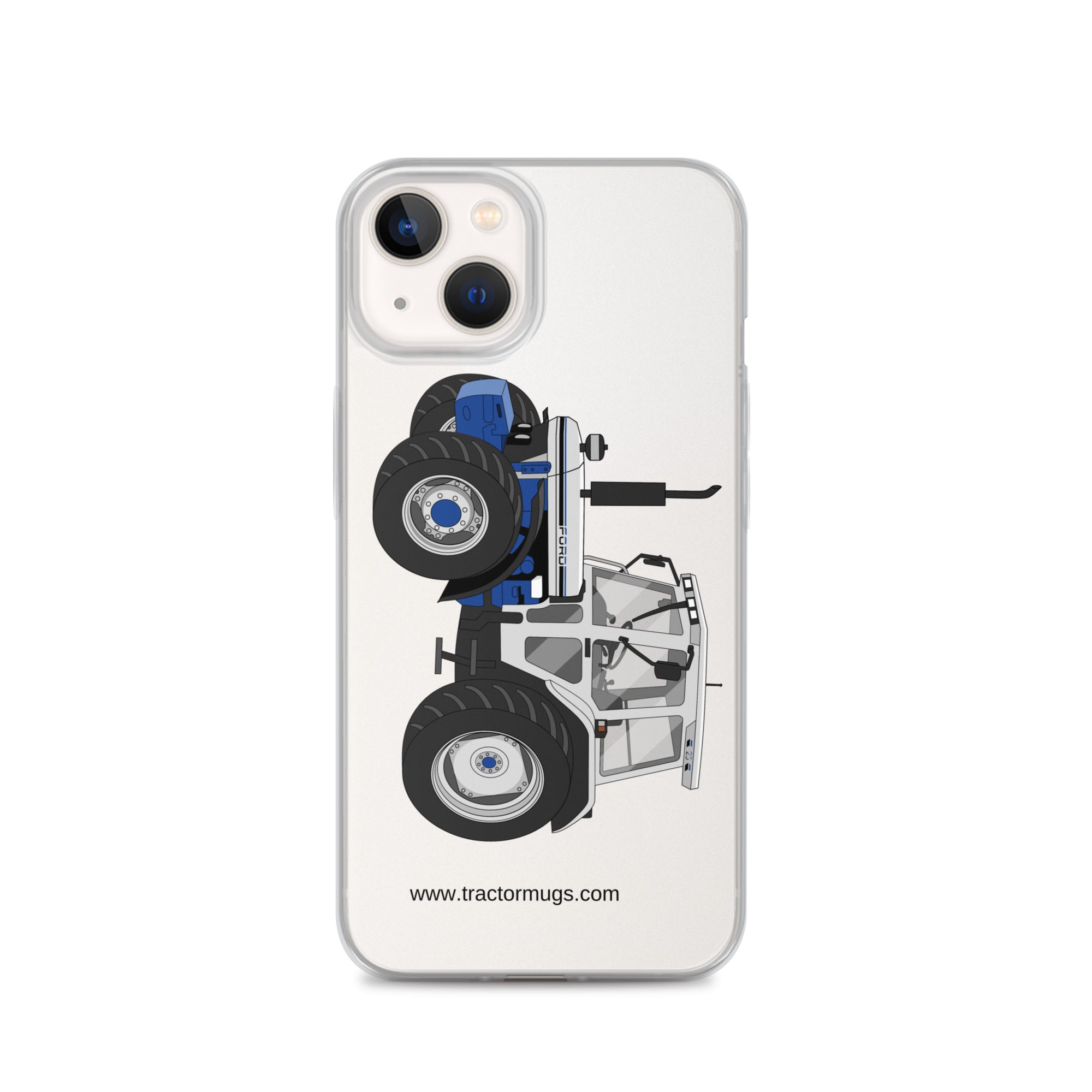 Ford iPhone 13 Ford 7810 Jubilee Edition SilverTractor | Clear Case for iPhone® Quality Farmers Merch