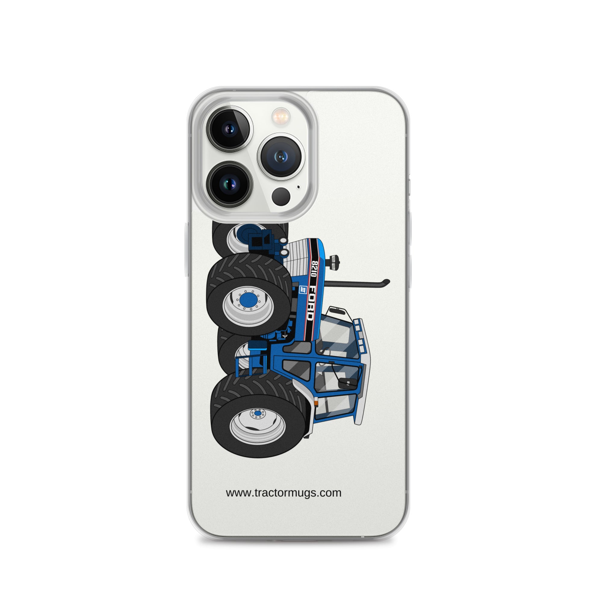 Ford iPhone 13 Pro Ford 8210 4WD | Clear Case for iPhone® Quality Farmers Merch