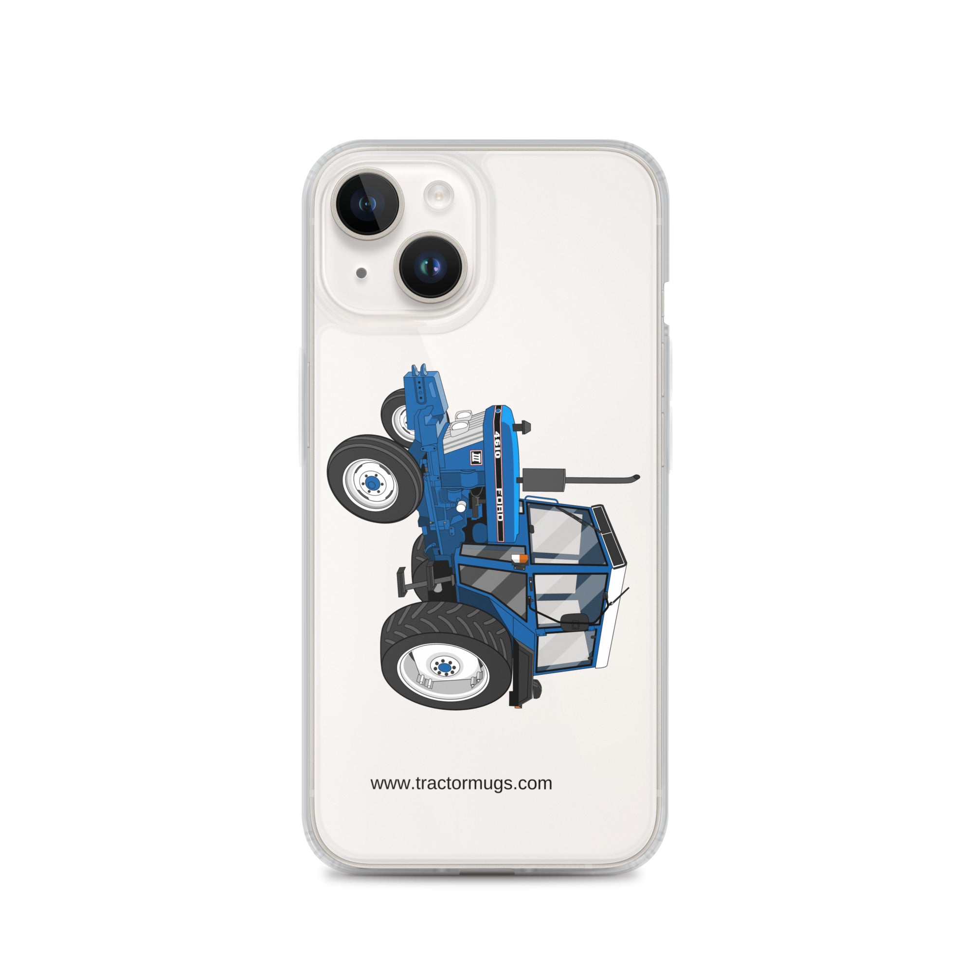 Ford iPhone 14 Ford 4610 2WD | Clear Case for iPhone® Quality Farmers Merch