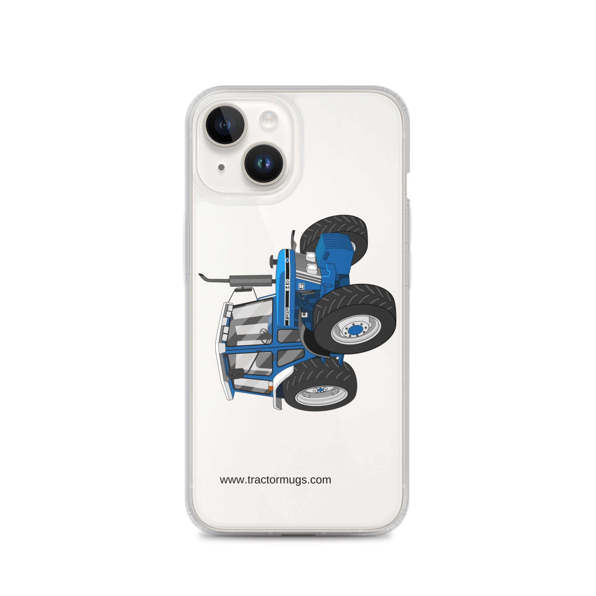 Ford iPhone 14 Ford 6410 4WD | Clear Case for iPhone® Quality Farmers Merch