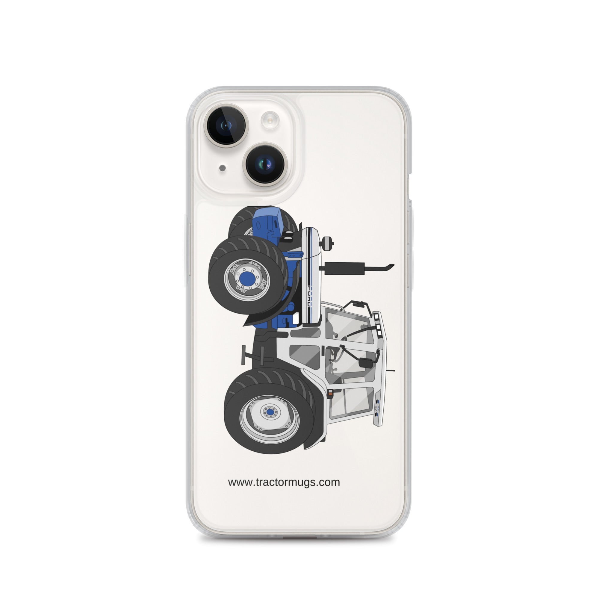 Ford iPhone 14 Ford 7810 Jubilee Edition SilverTractor | Clear Case for iPhone® Quality Farmers Merch