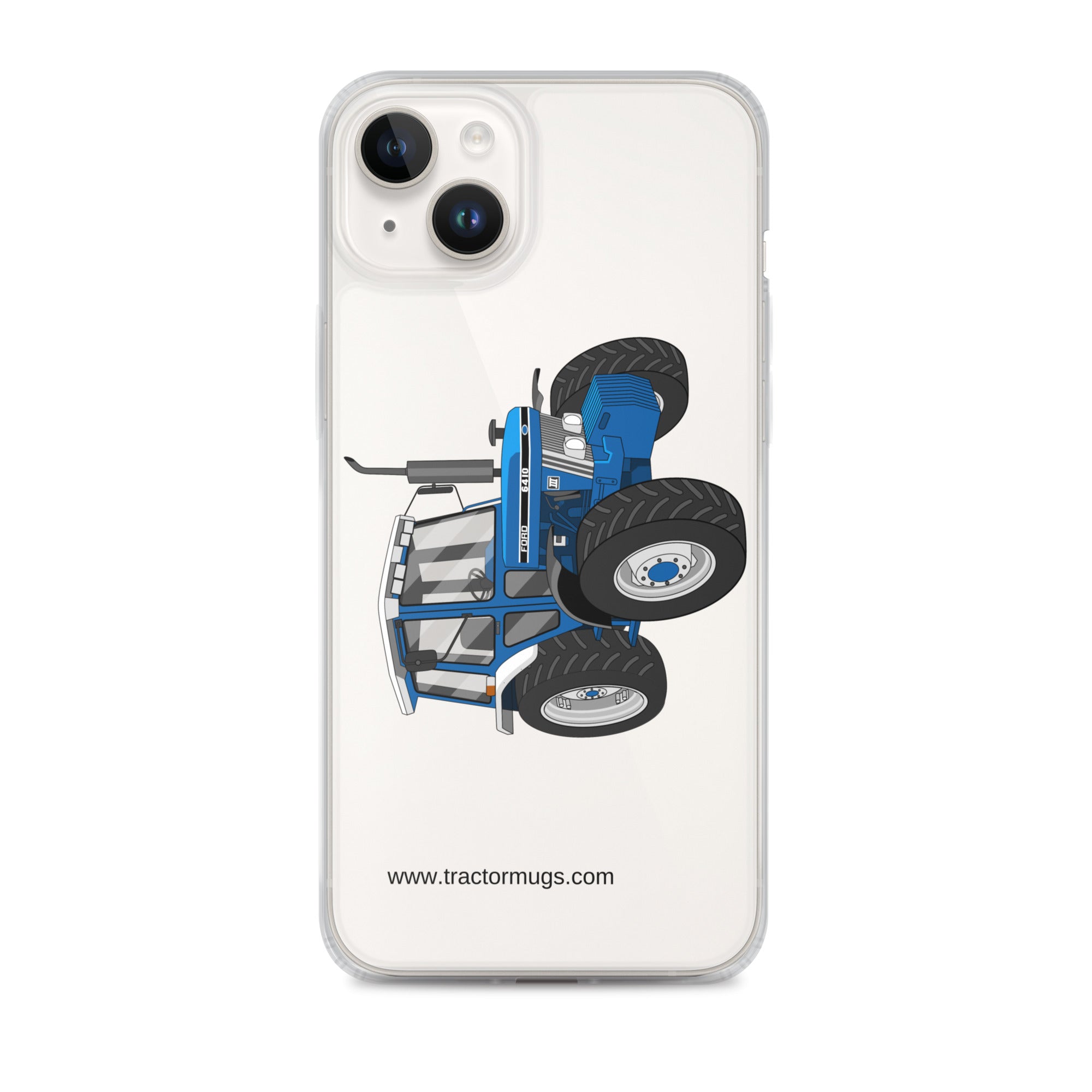 Ford iPhone 14 Plus Ford 6410 4WD | Clear Case for iPhone® Quality Farmers Merch