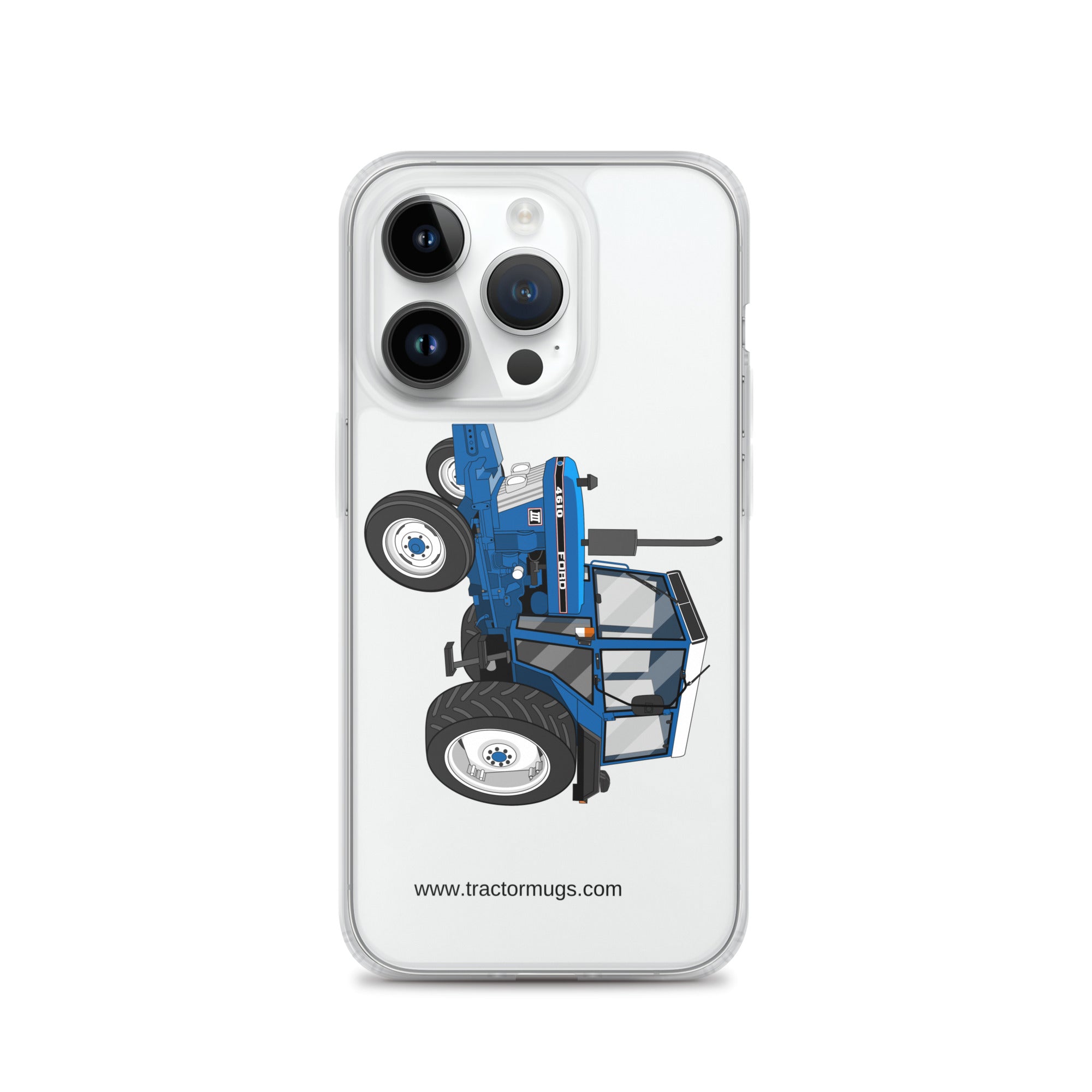 Ford iPhone 14 Pro Ford 4610 2WD | Clear Case for iPhone® Quality Farmers Merch