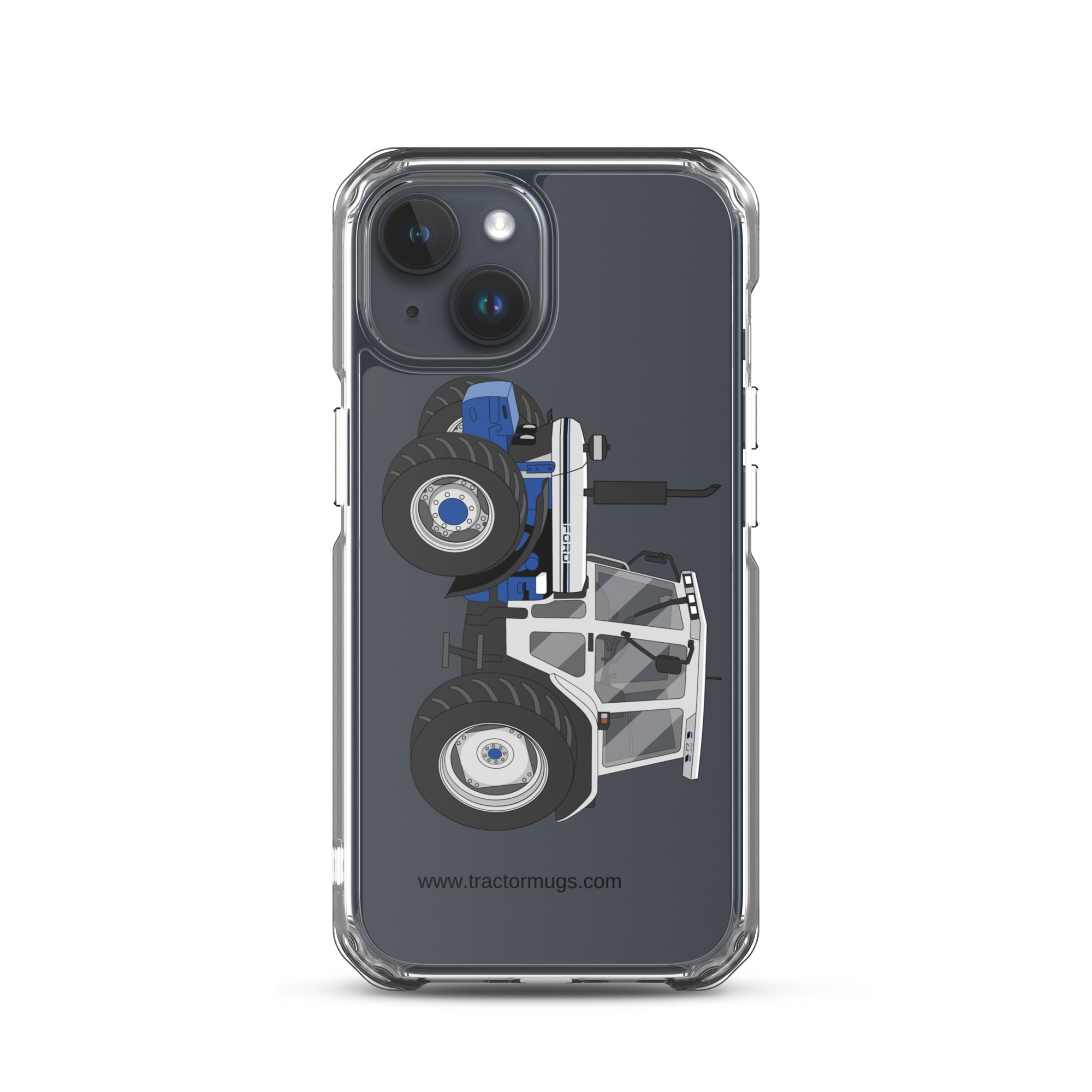 Ford iPhone 15 Ford 7810 Jubilee Edition SilverTractor | Clear Case for iPhone® Quality Farmers Merch