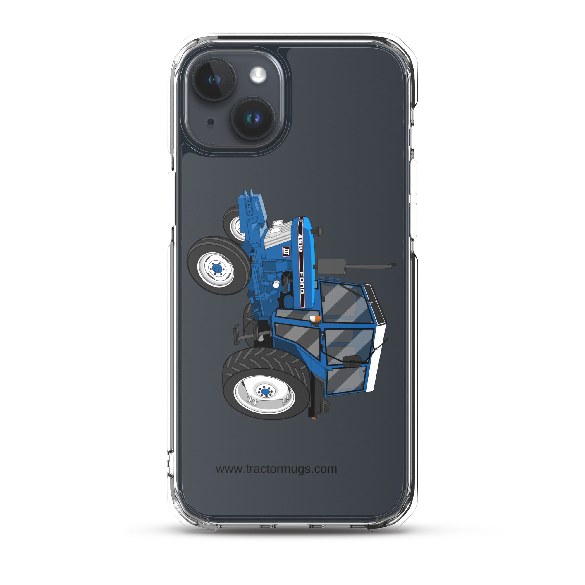 Ford iPhone 15 Plus Ford 4610 2WD | Clear Case for iPhone® Quality Farmers Merch