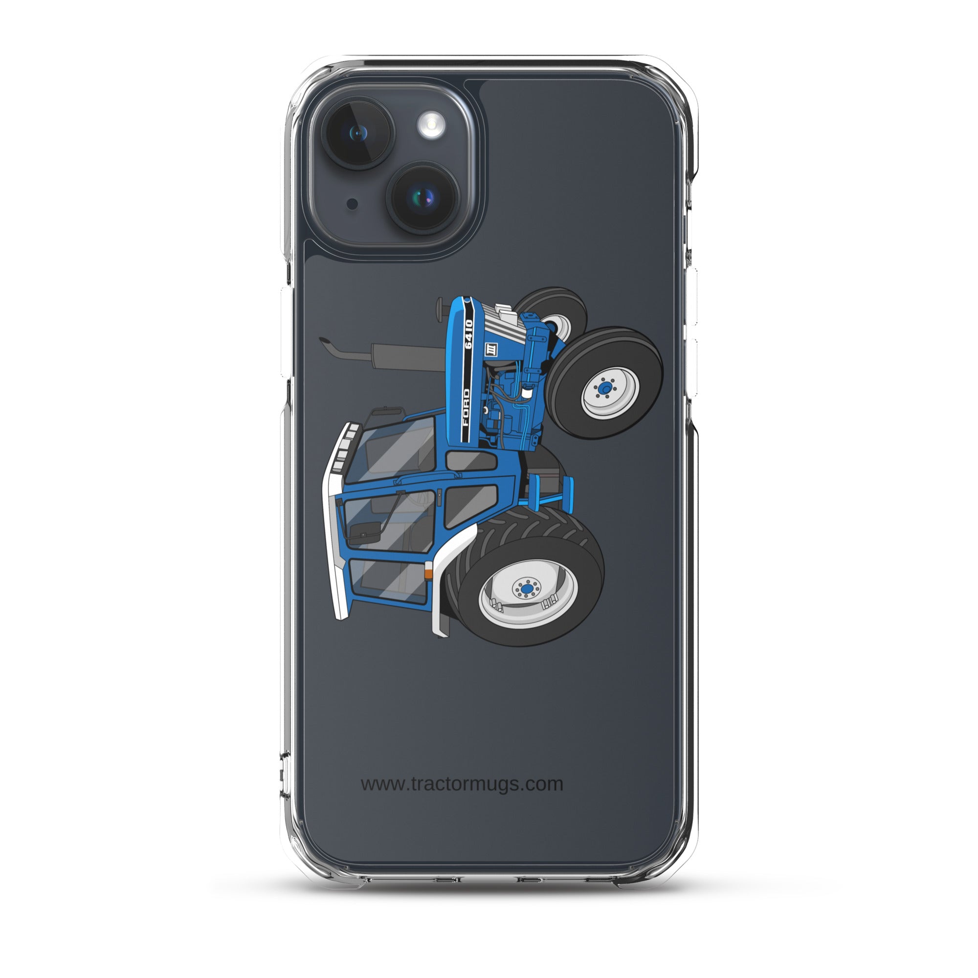 Ford iPhone 15 Plus Ford 6410 2WD | Clear Case for iPhone® Quality Farmers Merch