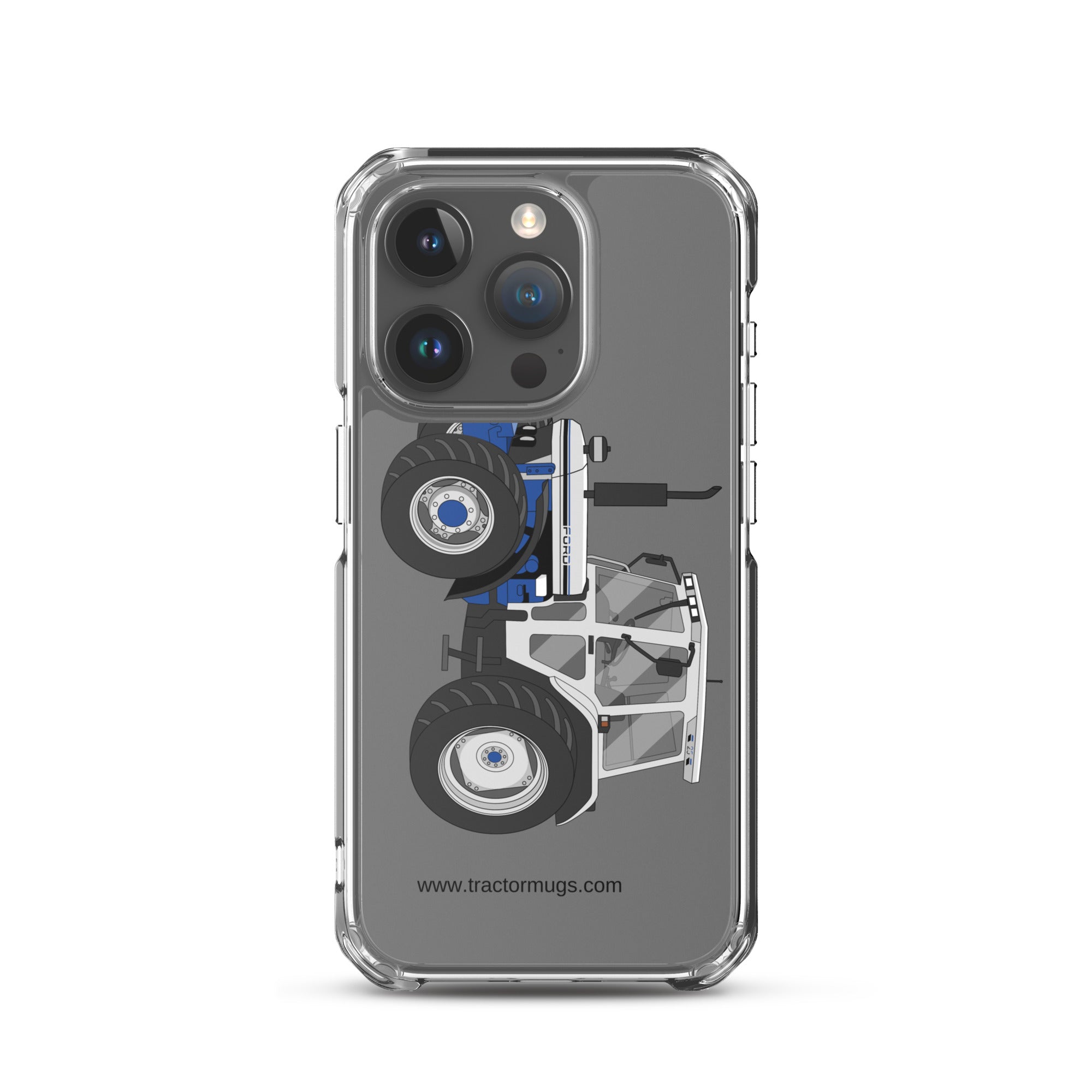 Ford iPhone 15 Pro Ford 7810 Jubilee Edition SilverTractor | Clear Case for iPhone® Quality Farmers Merch