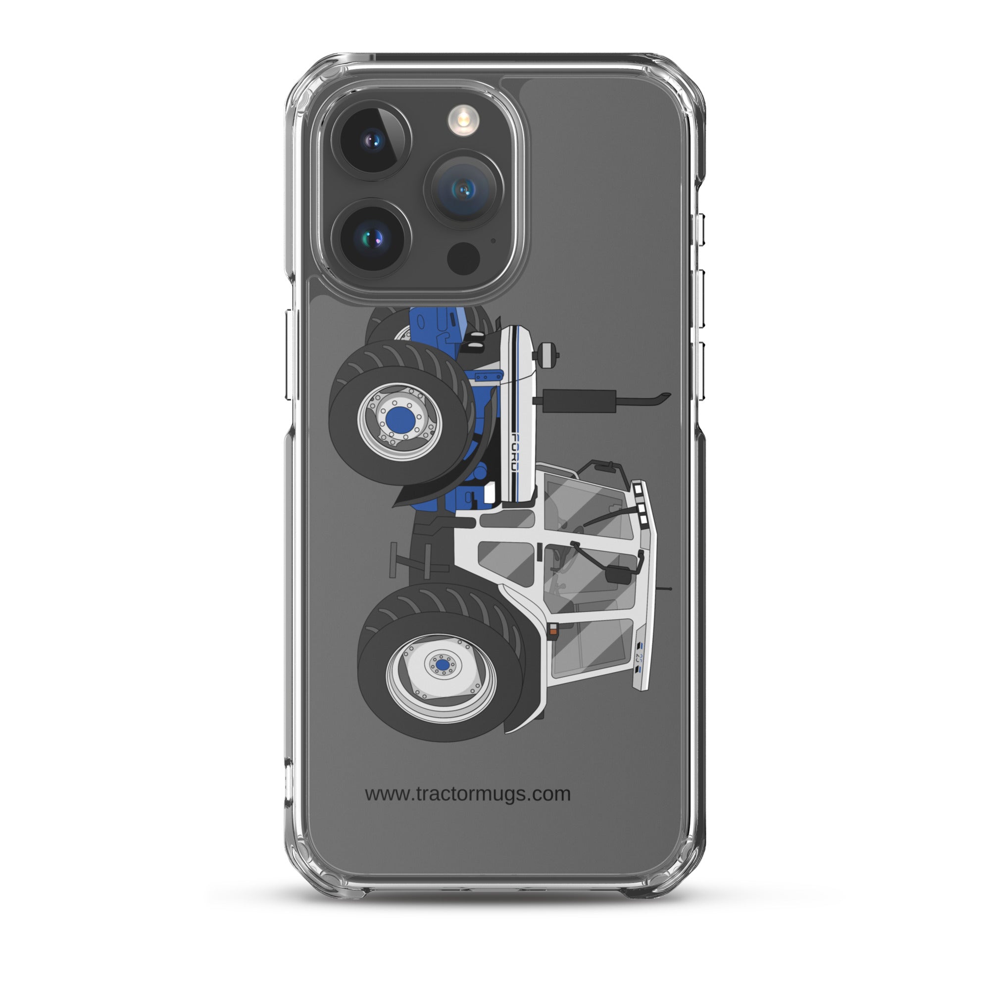 Ford iPhone 15 Pro Max Ford 7810 Jubilee Edition SilverTractor | Clear Case for iPhone® Quality Farmers Merch