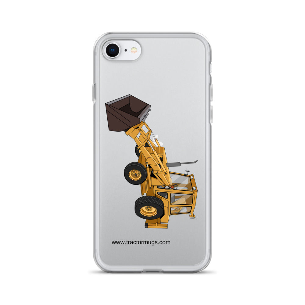 Ford iPhone SE Ford 550 Backhoe | Clear Case for iPhone® Quality Farmers Merch