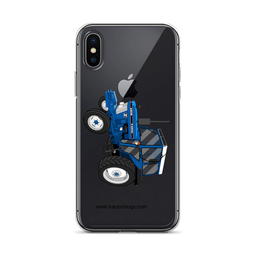 Ford iPhone X/XS Ford 4610 2WD | Clear Case for iPhone® Quality Farmers Merch
