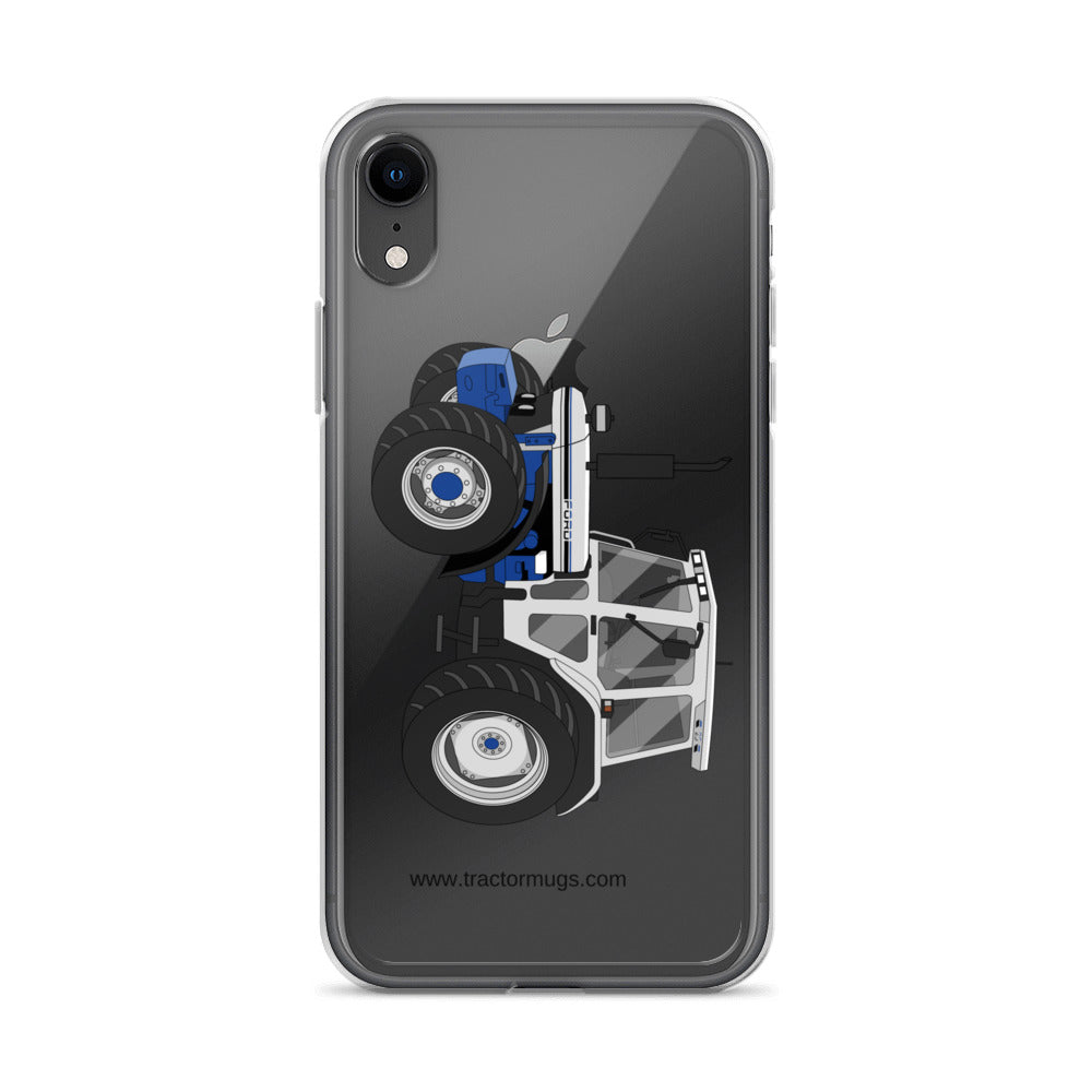 Ford iPhone XR Ford 7810 Jubilee Edition SilverTractor | Clear Case for iPhone® Quality Farmers Merch