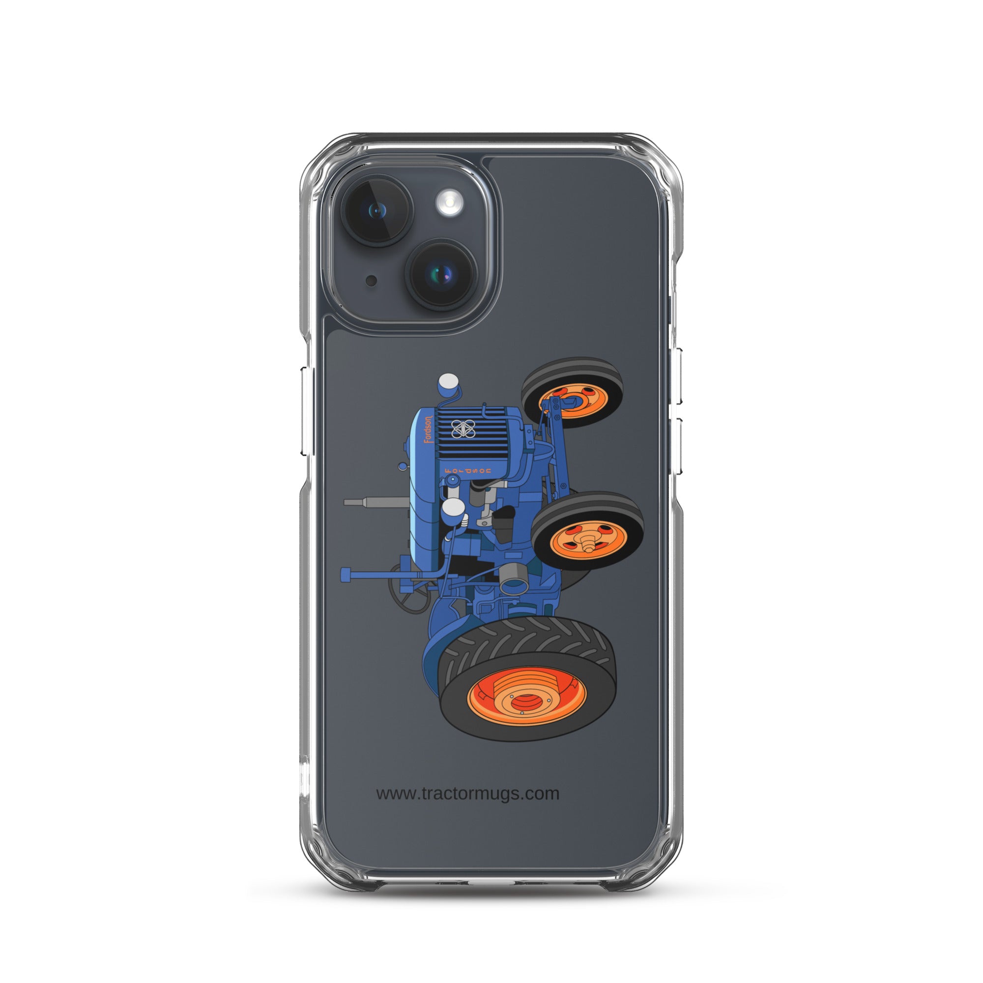 Fordson Clear Case for iPhone® iPhone 15 Fordson E27N L4 | Clear Case for iPhone® Quality Farmers Merch