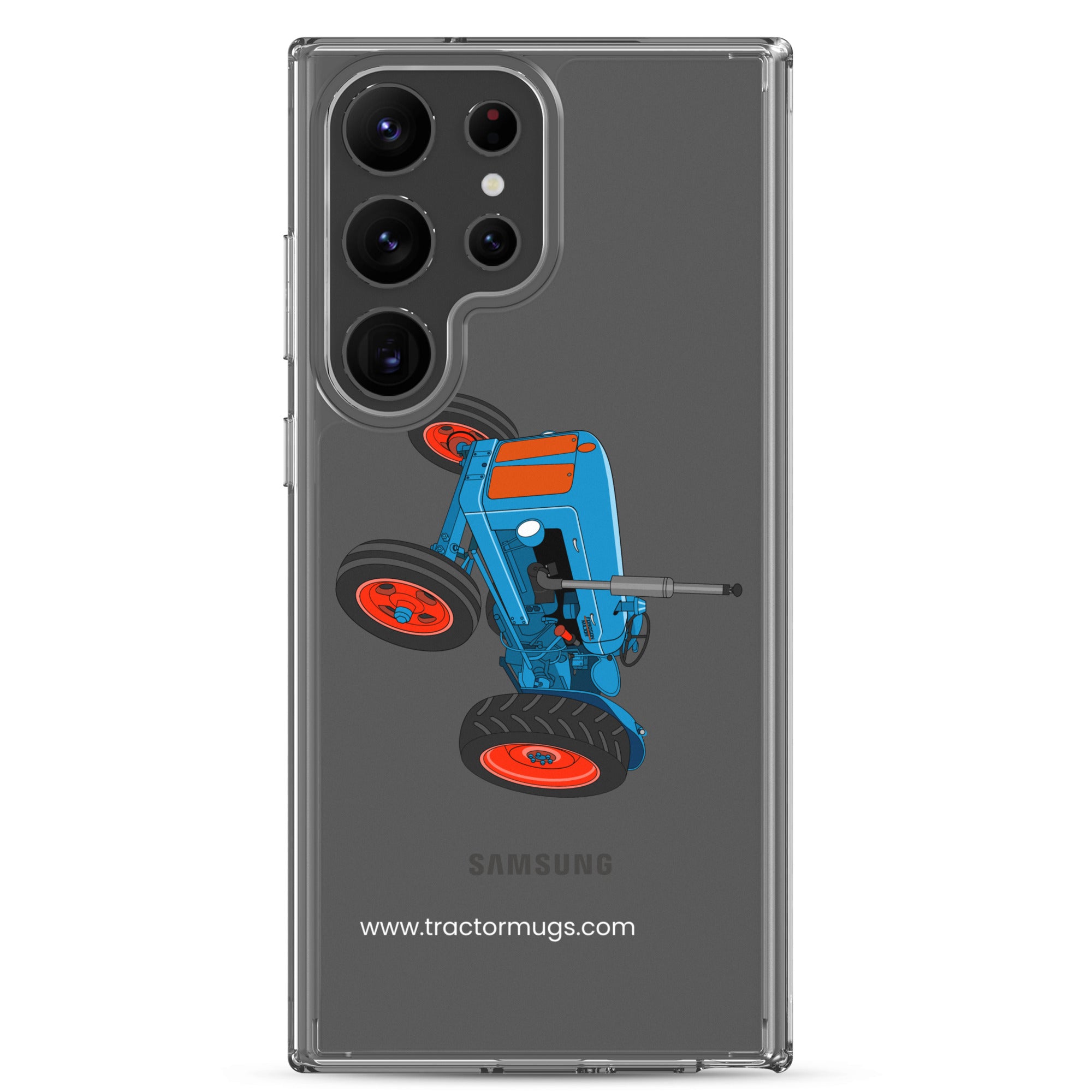 Fordson Clear Case for Samsung® Samsung Galaxy S23 Ultra Fordson Super Dexta | Clear Case for Samsung® Quality Farmers Merch